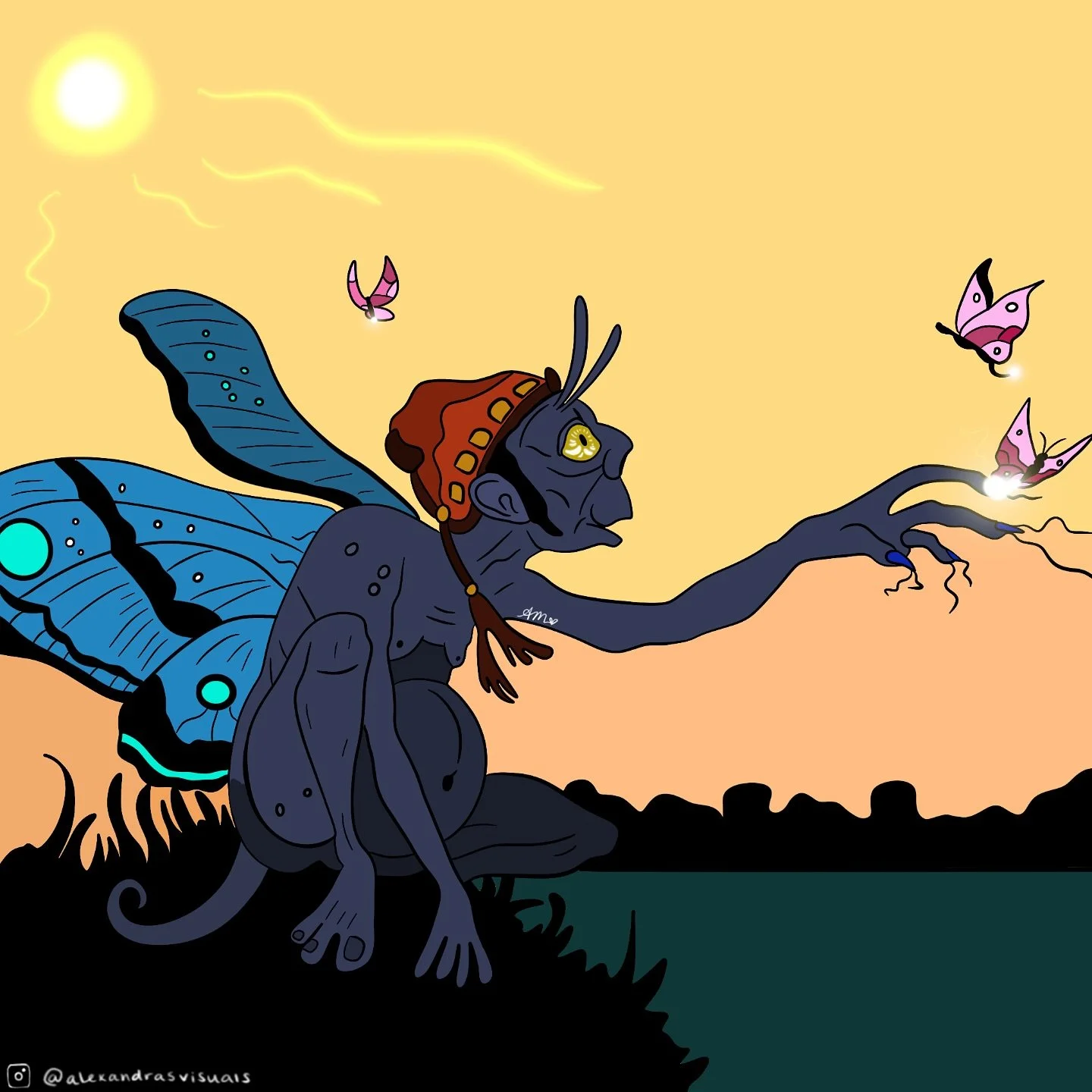 ྀིྀིྀིྀིྀི Oddball 🦋
&bull;
&bull;
&bull;
&bull;
&bull; Like, Follow, &amp; Share for more! 𖤓
&bull;
&bull;
&bull;
&bull;
&bull; #fairy #butterfly #troll #butterflies #pretty #art #fyp #digitalart #light #family #oddball #land #treasure #fairytale 