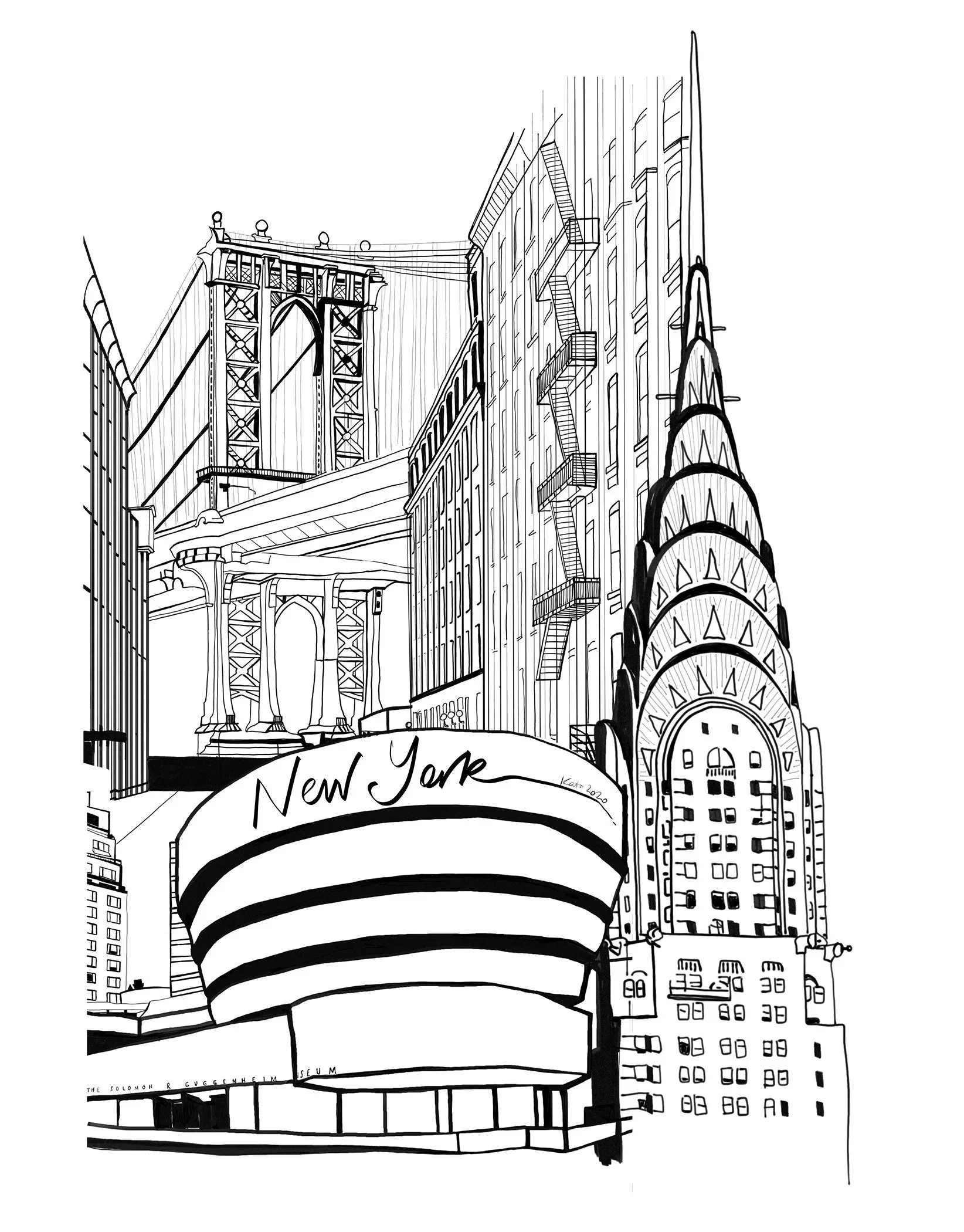 "Iconic New York, New York"