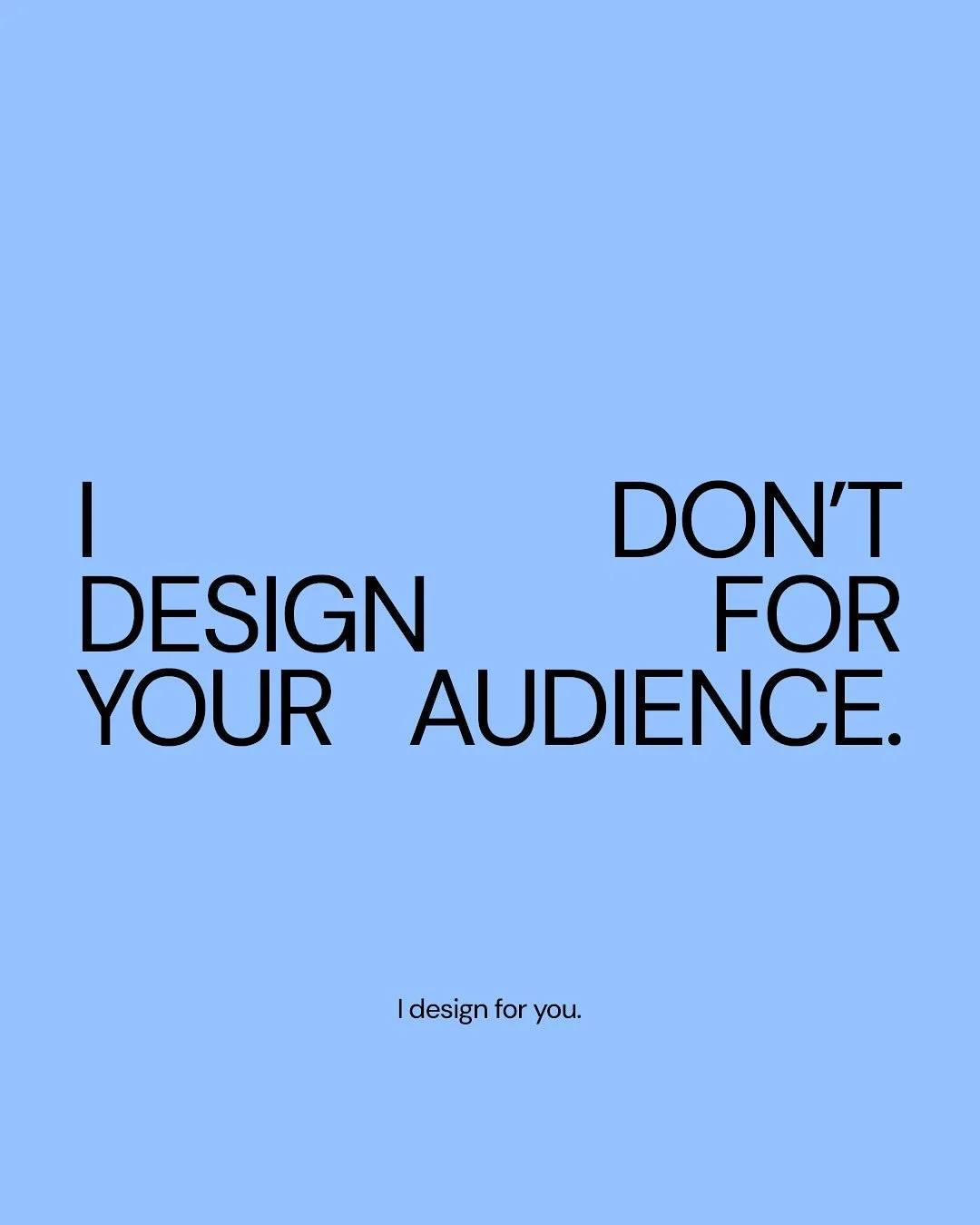 If you&rsquo;re a service provider this one&rsquo;s for you! ⬇️

You&rsquo;re the face and the engine behind your business - if you&rsquo;re not feeling it then neither are they.

That&rsquo;s why I design with you in focus. Who are you and what&rsqu