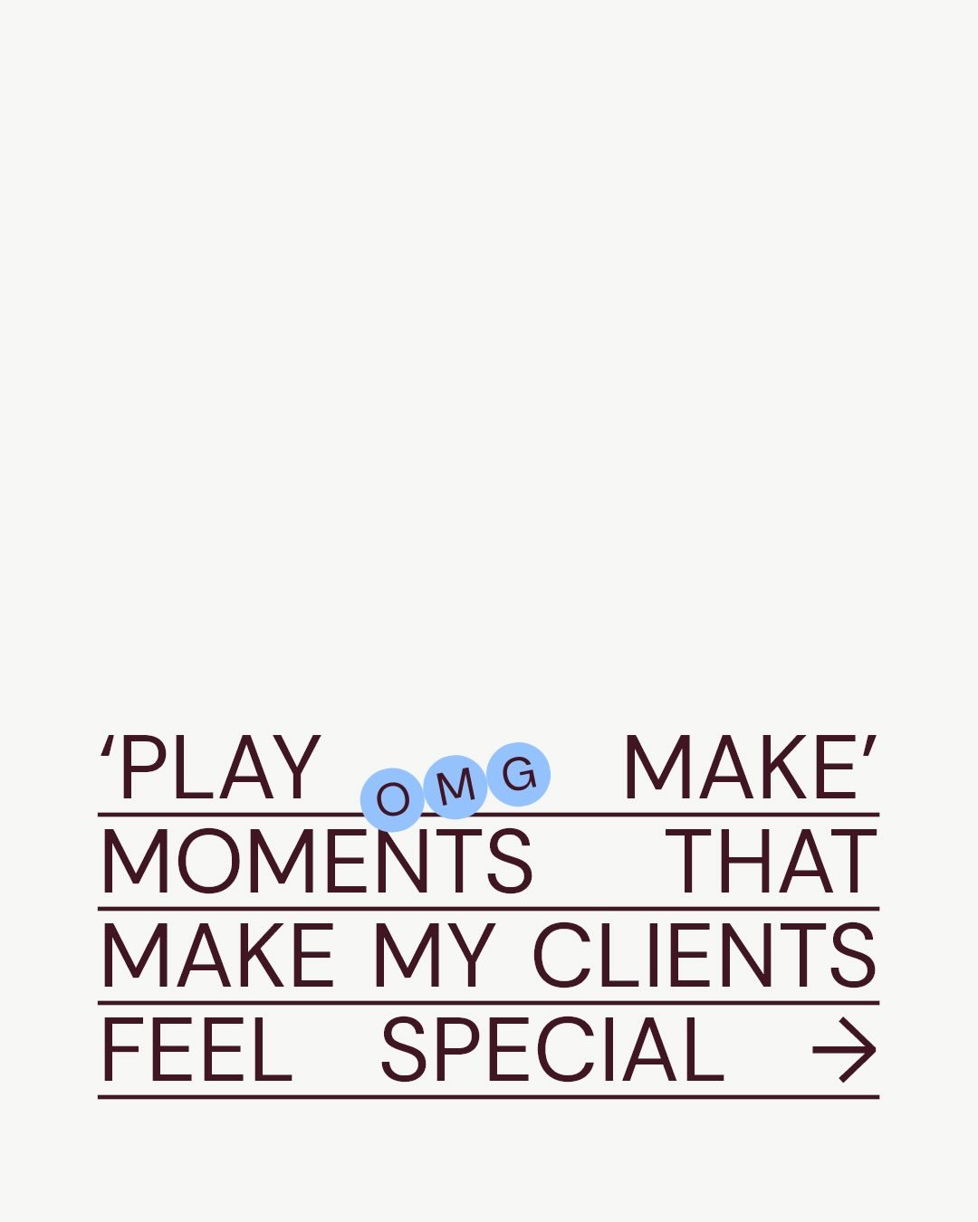 It&rsquo;s the thoughtful moments built into the journey that make a branding experience truly special, not just the final deliverables.

If you&rsquo;re keen to step into the Play Make branding experience my books are open for April and May. 
Get in