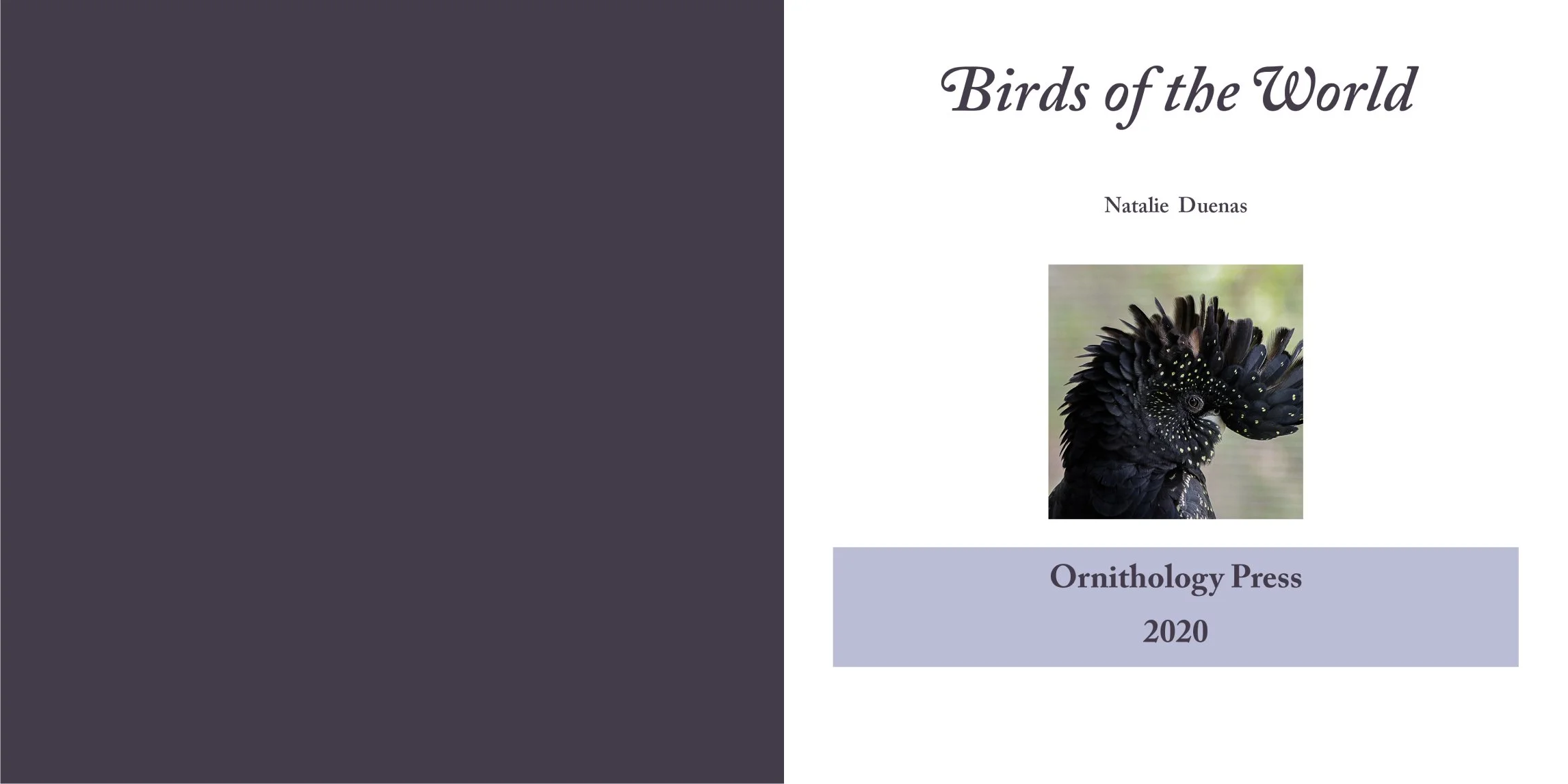 birds of the world title page