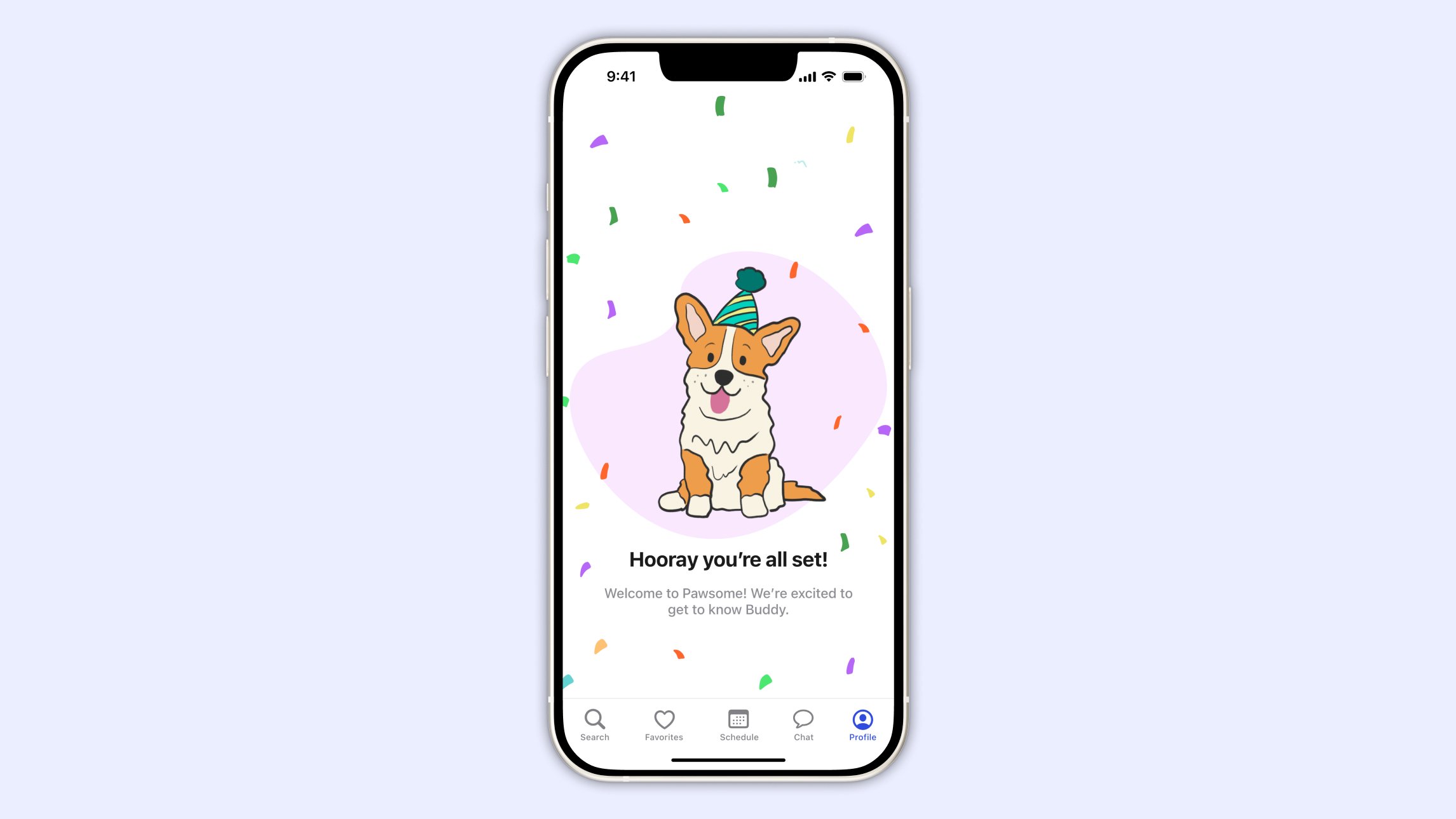 hooray your all set!