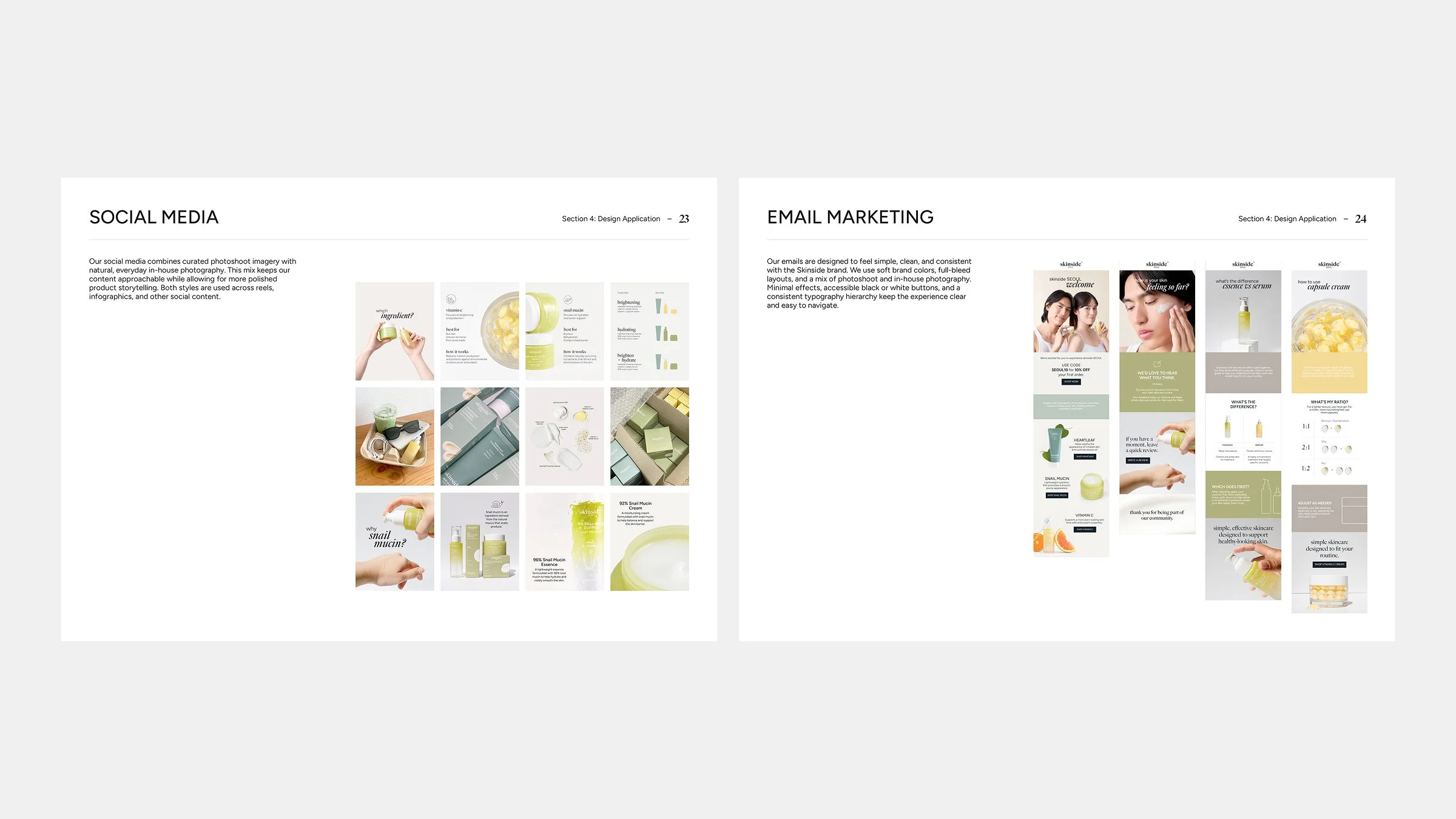 social media and email marketing