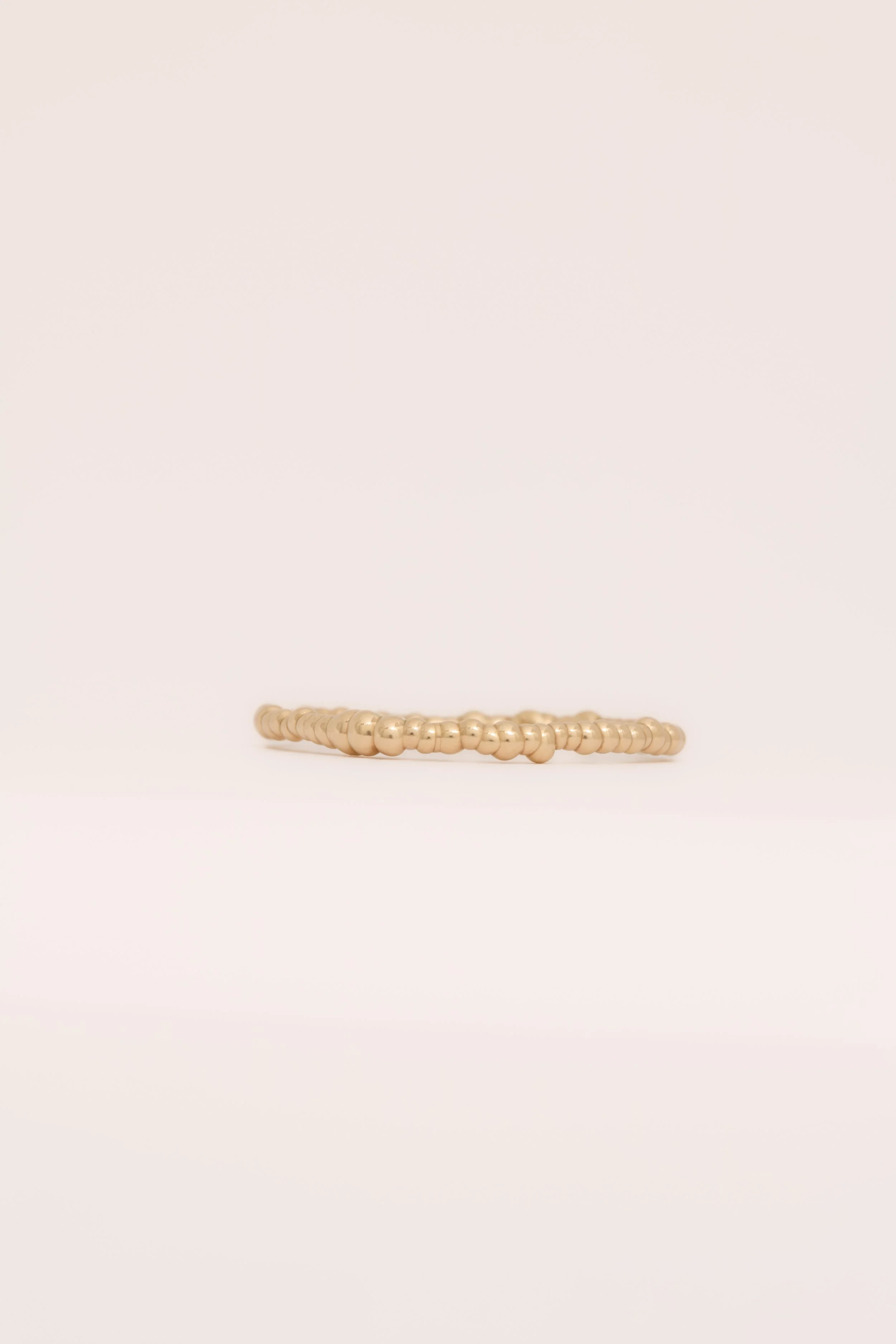 Eos Golden Light Ring | 9ct Gold Stacking Ring