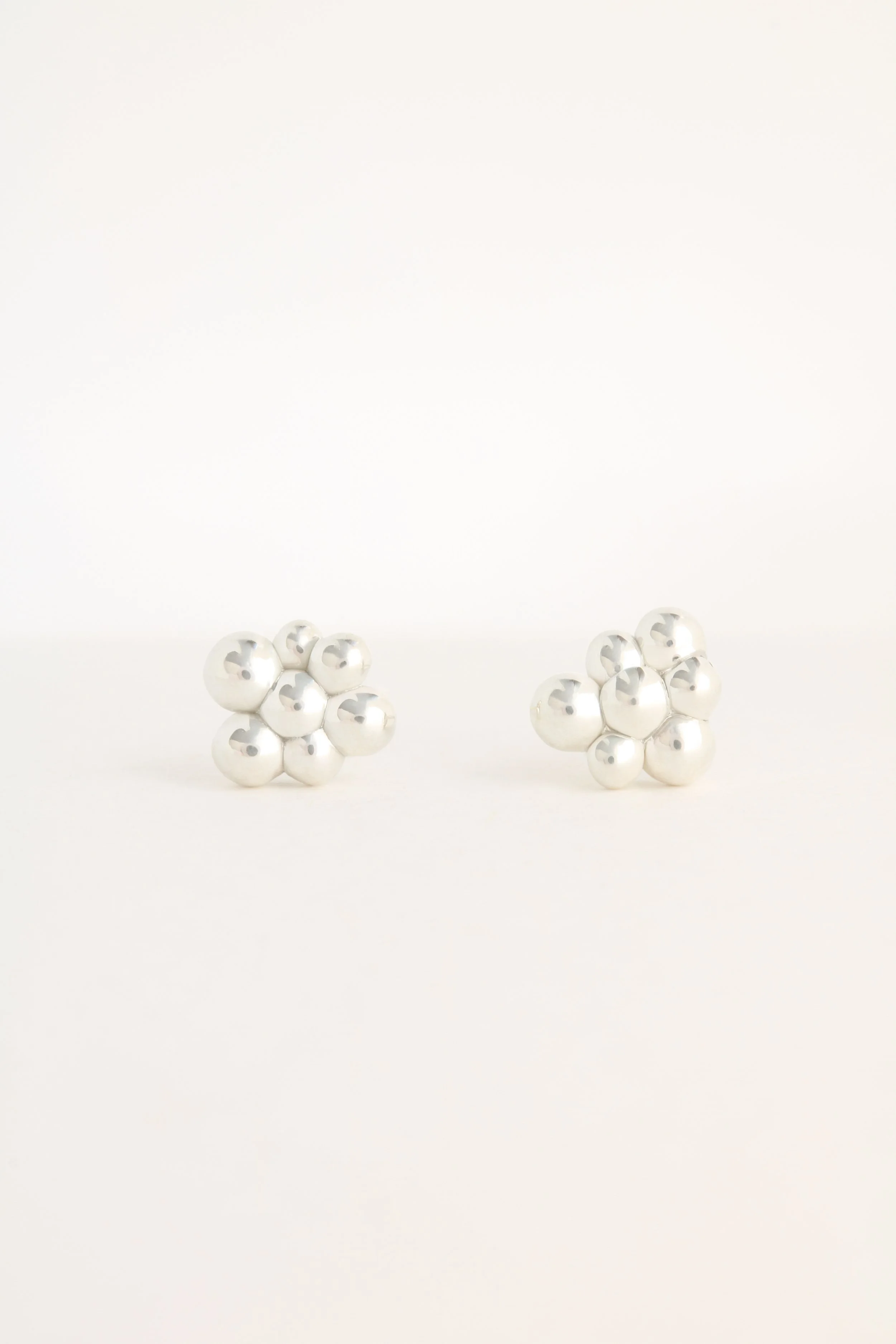 Ianthe Cloud Stud | Sterling Silver