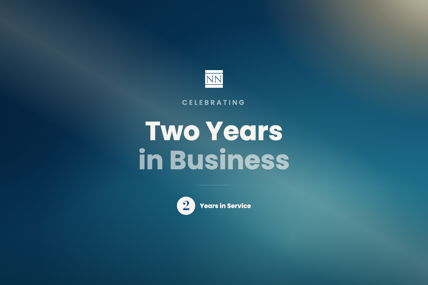 Two Years in Business: A Message of Thanks