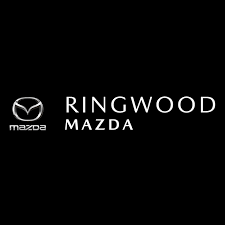 Ringwood Mazda logo on a black background