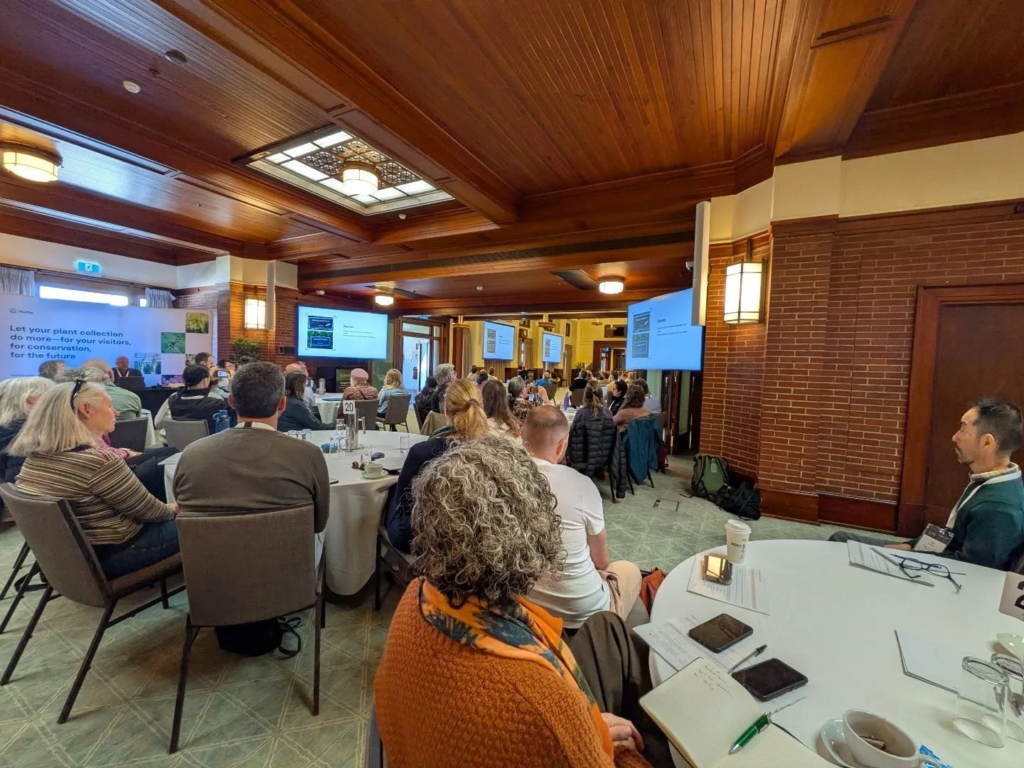 Absolutely blown away, mesmerised again, and in awe of the keynote presentation by Bec Stanley, from Auckland Botanic Gardens. To see a person in her position lead with empathy, openness, inclusivity and a genuine willingness to learn is nothing shor