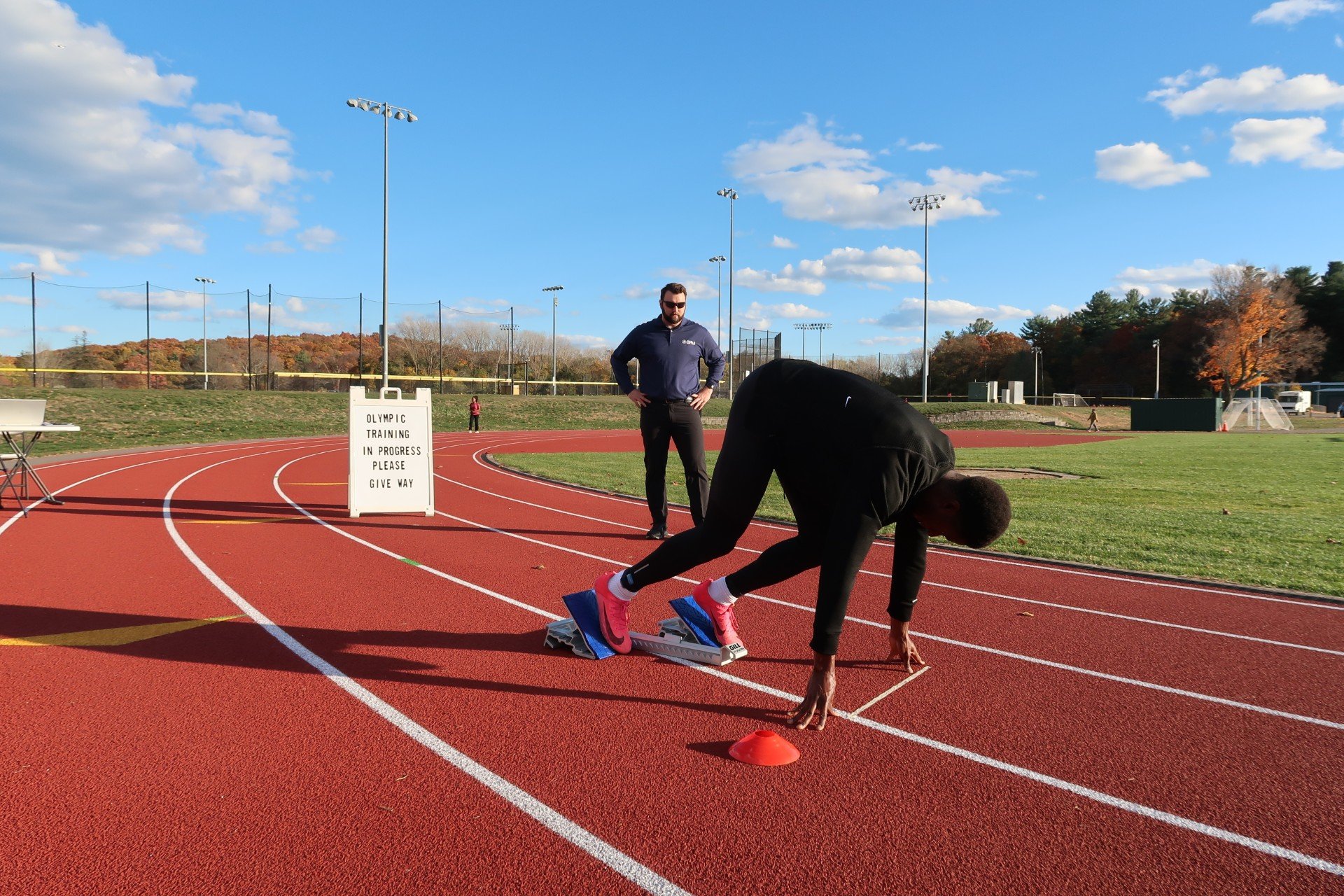 Outdoor Sprint Testing