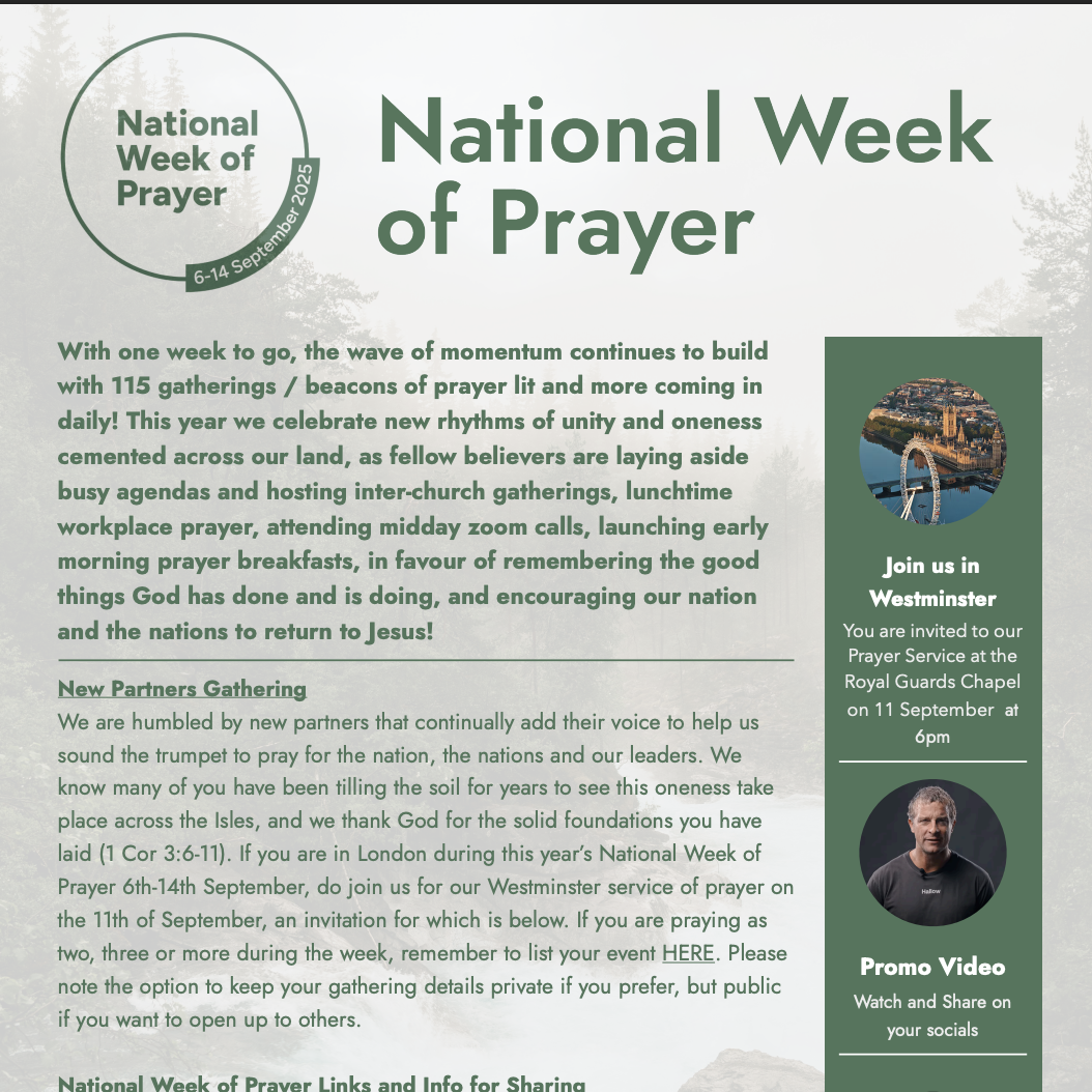 Newsletter 1 September 2025
