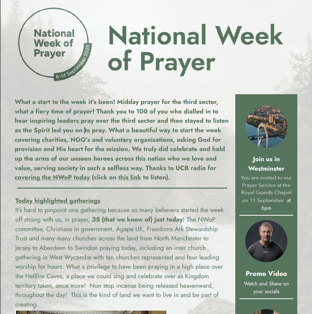 Newsletter 8 September 2025
