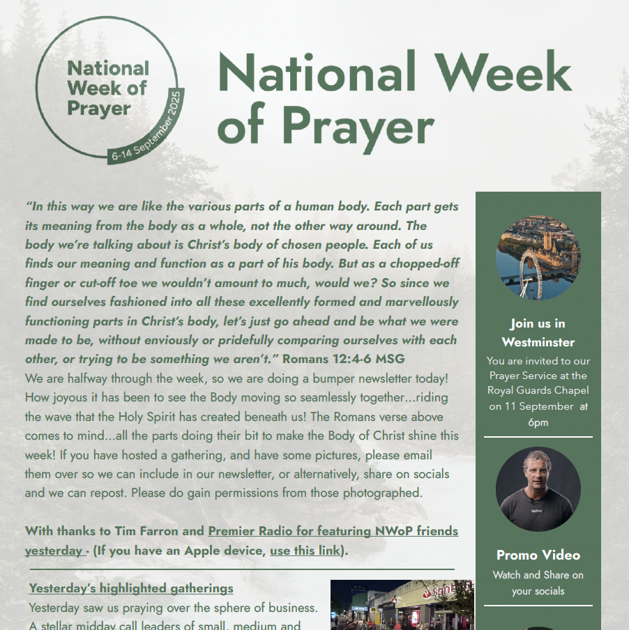 Newsletter 9 & 10 September 2025