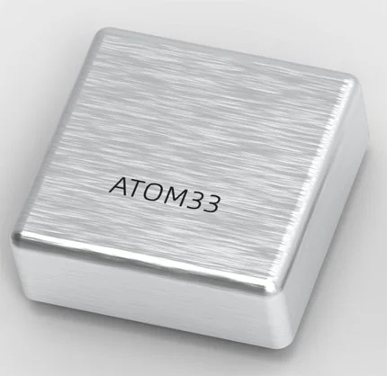 Chip size atomic clock