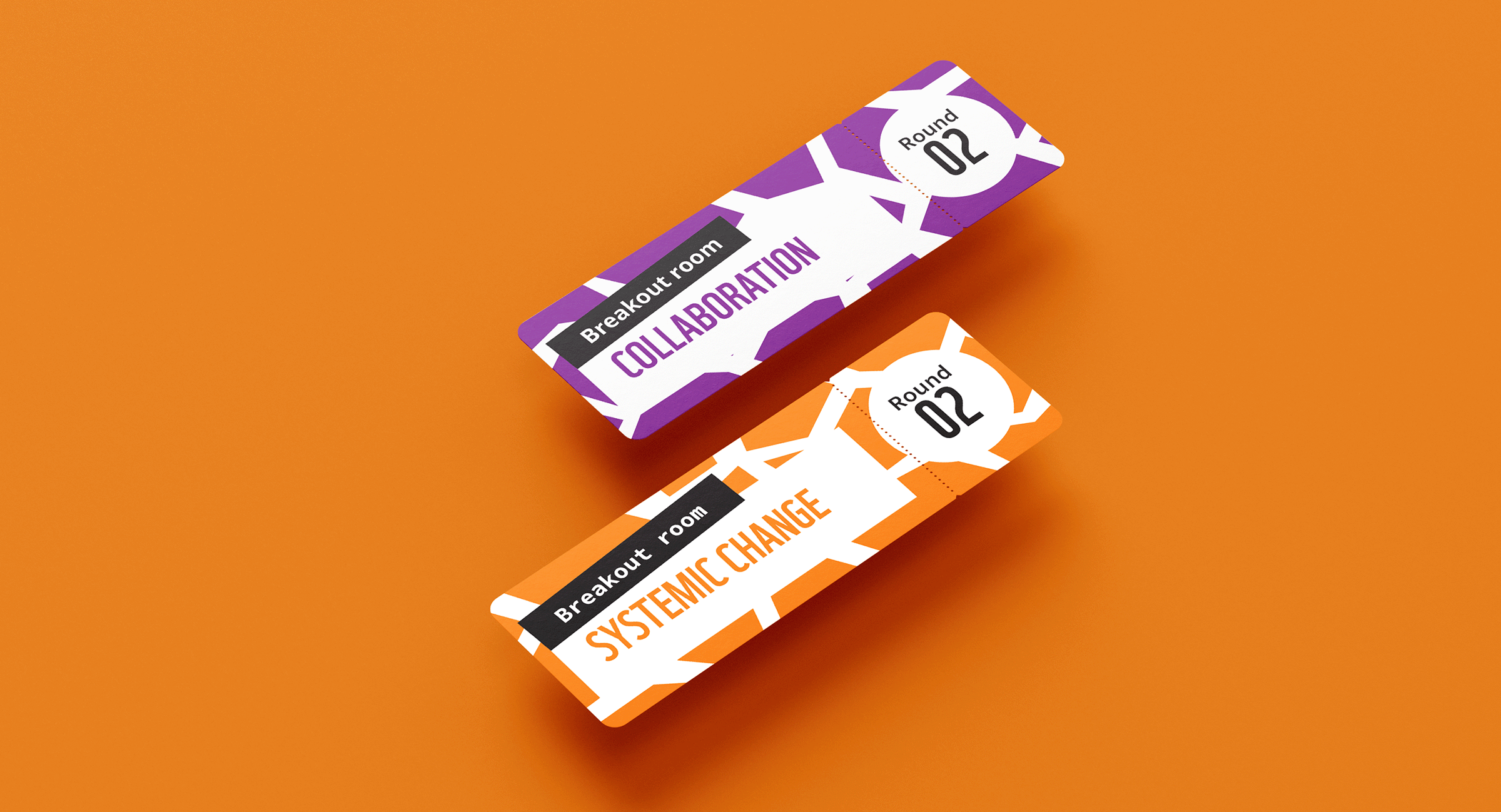 Event branding - ticket design