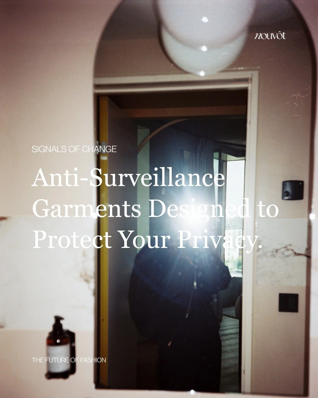 "Everything that matters is pregnant with its opposite." 

So public surveillance and wearable tech aka Pervert Glasses are entering the market? 

Thankfully brands like Cap_able are driving the emergent "adversarial fashion" cate