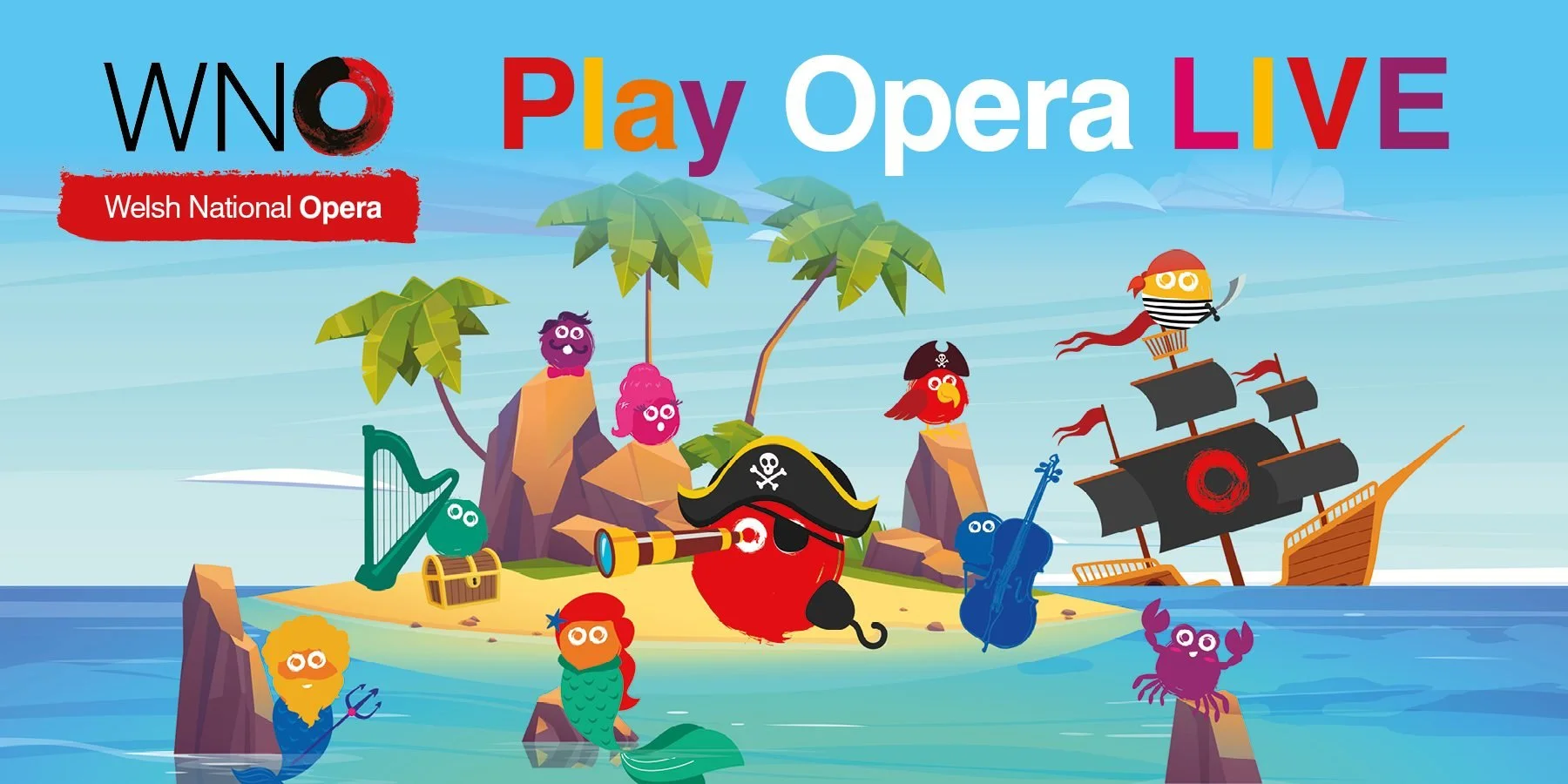 Chwarae Opera yn FYW! Play Opera LIVE! (Welsh National Opera)