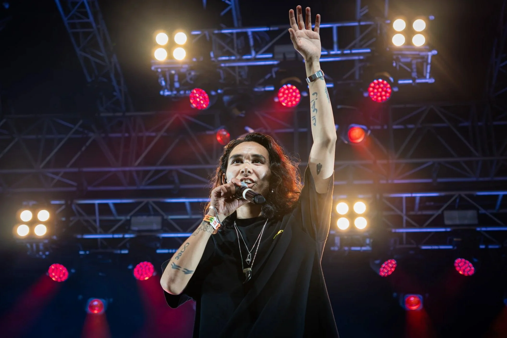 Historisk koncert: Første grønlandske rapper på Roskilde Festival