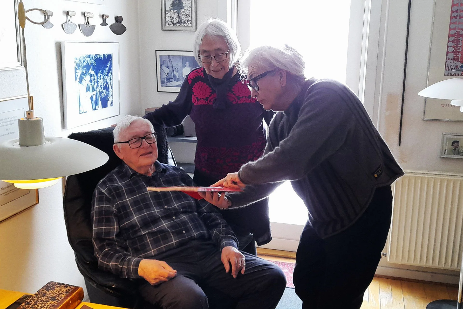 Spændende møder med mennesker i det høje nord