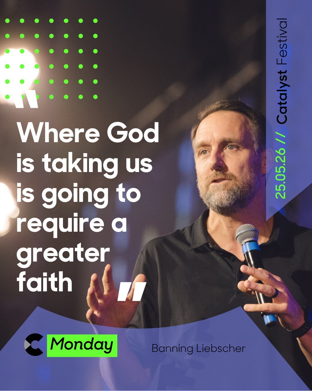On Monday evening, we welcomed Banning Liebscher from @jesusculture back to the stage in the main meeting.

He spoke about how God is awakening a fresh hunger, and what is happening in the UK right now is like the head of the baby crowning during lab