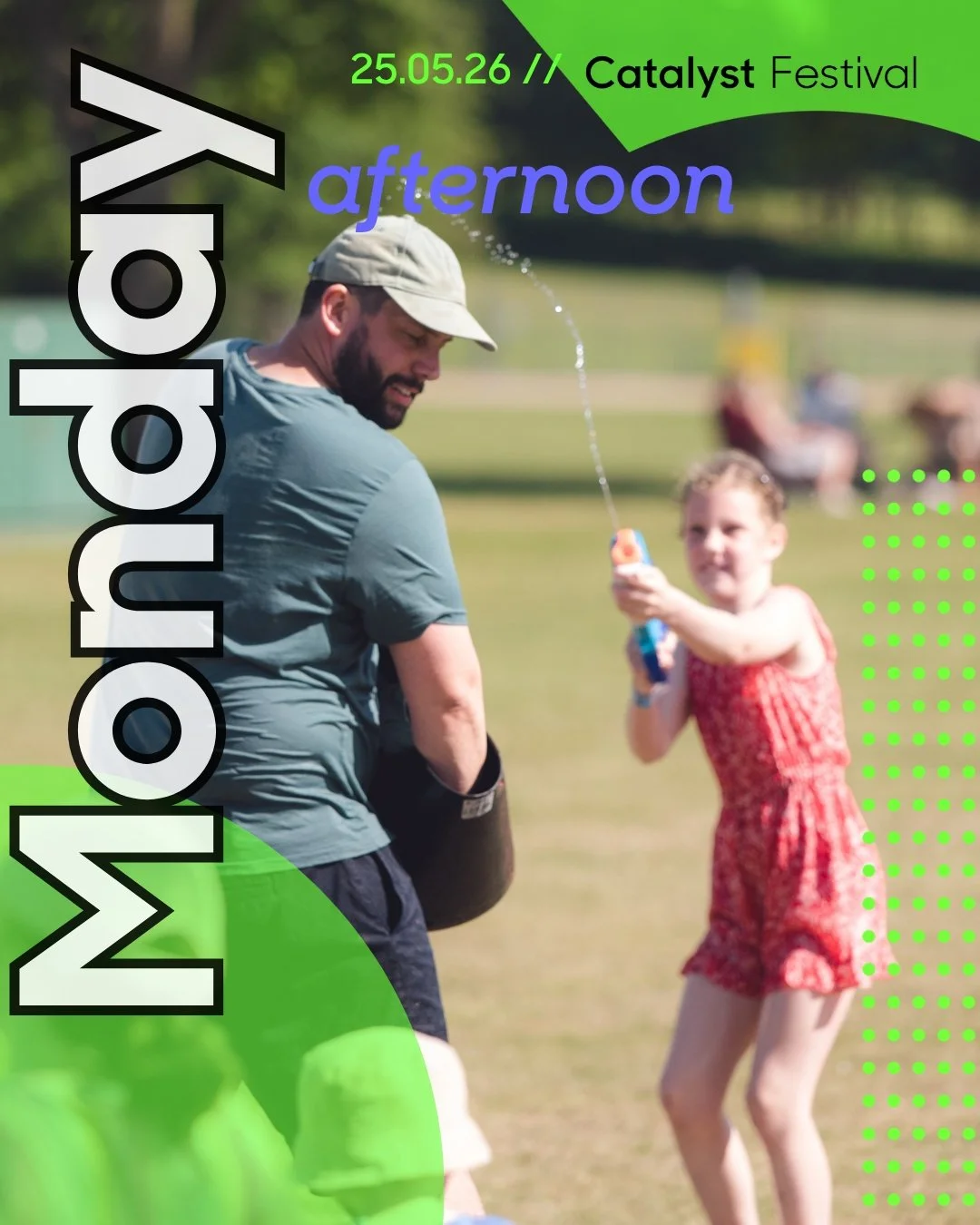 Monday afternoon was an absolute scorcher, so we either totally embraced it (Live Outdoor Music, Foam Party or Water Fight anyone?) or found some of the cooler, air-conditioned spaces for the Zone seminars and art workshops 😅

#catalystfestival26