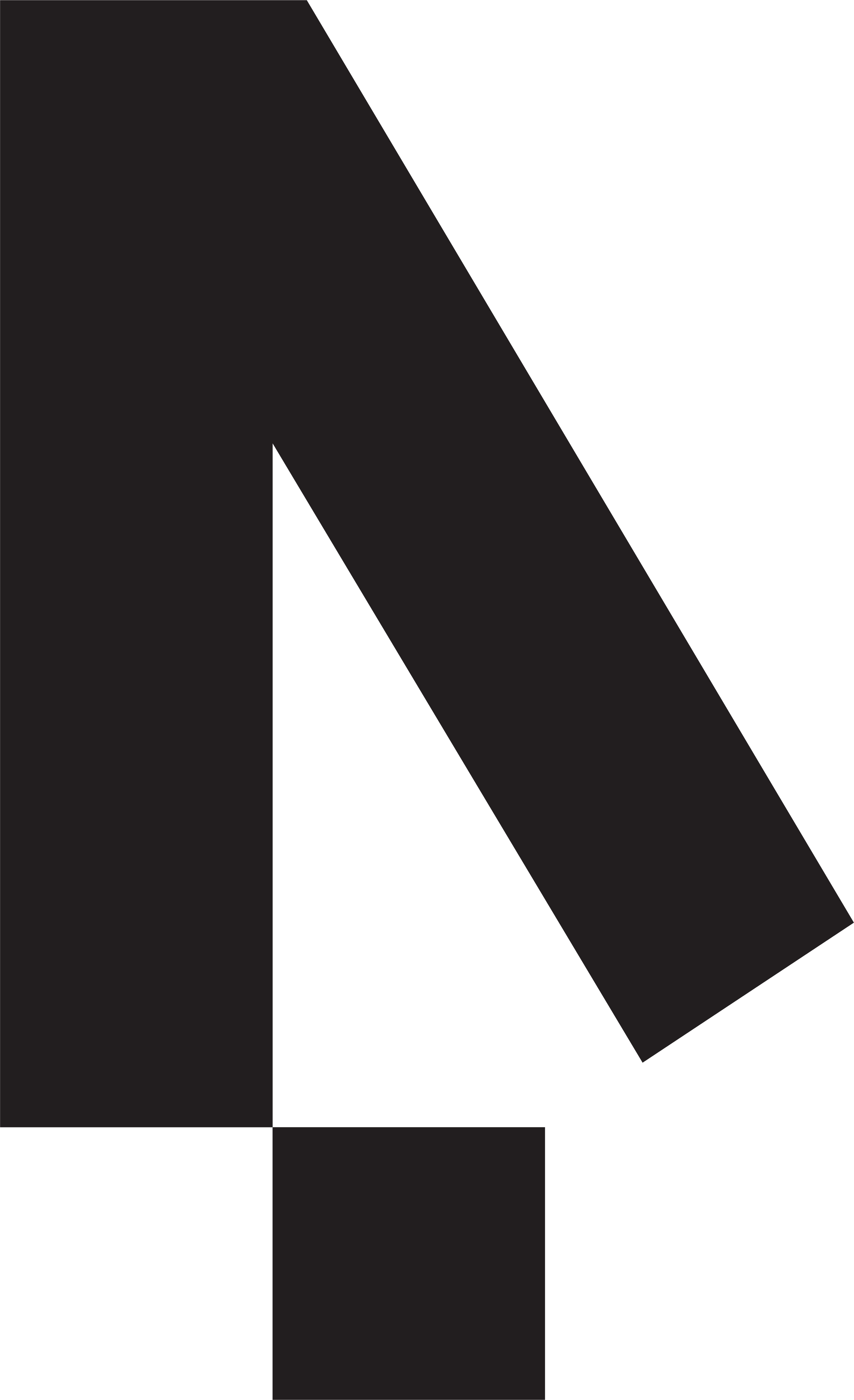 Large black background with a prominent white upward arrow and a small black square at the bottom.