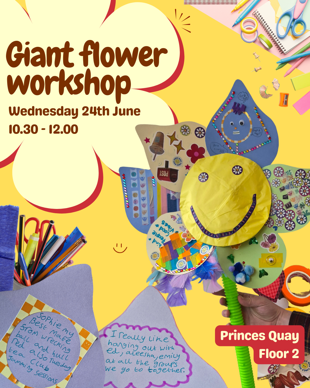 Giant Flower workshop