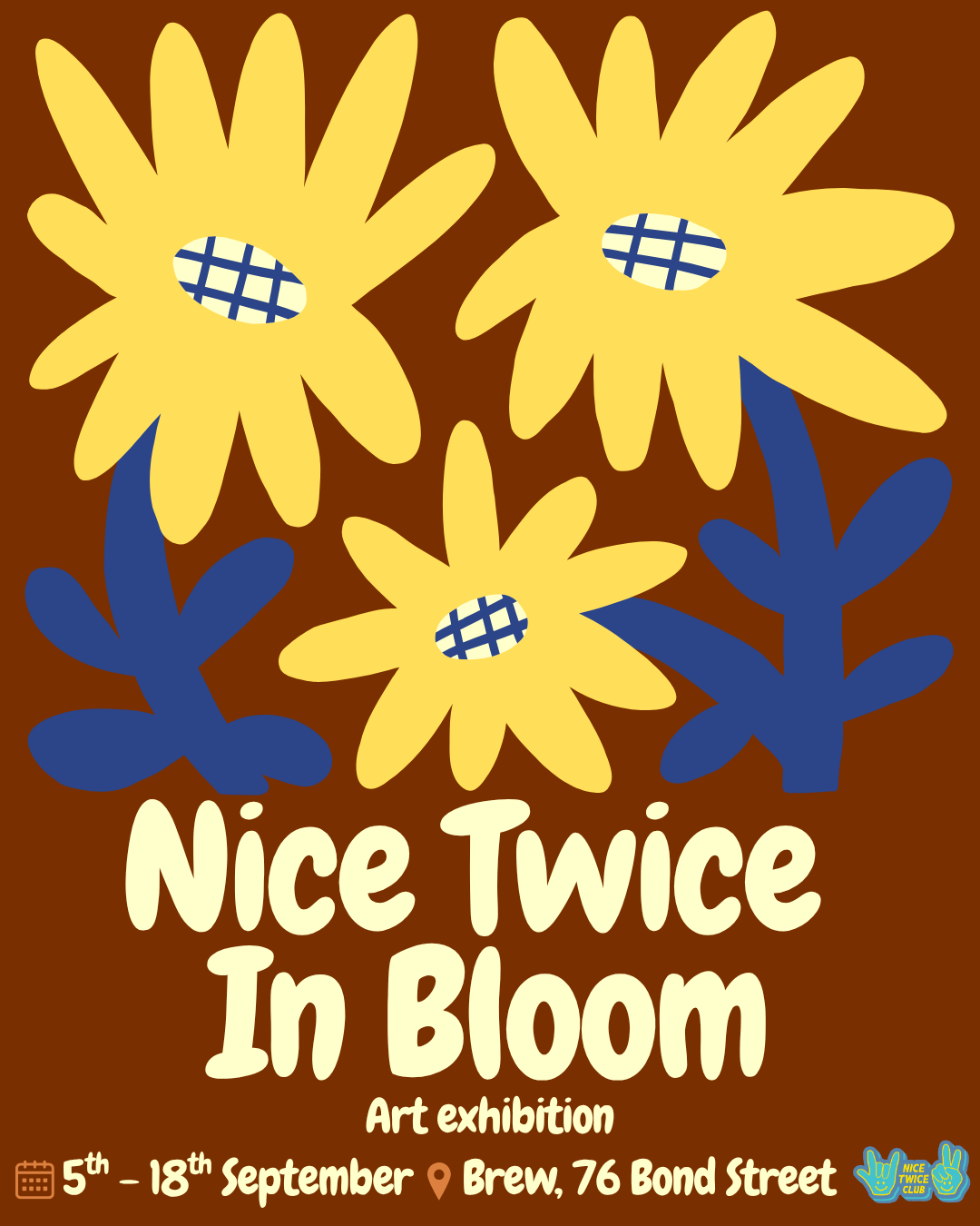 Nice Twice in Bloom goes to Brew
