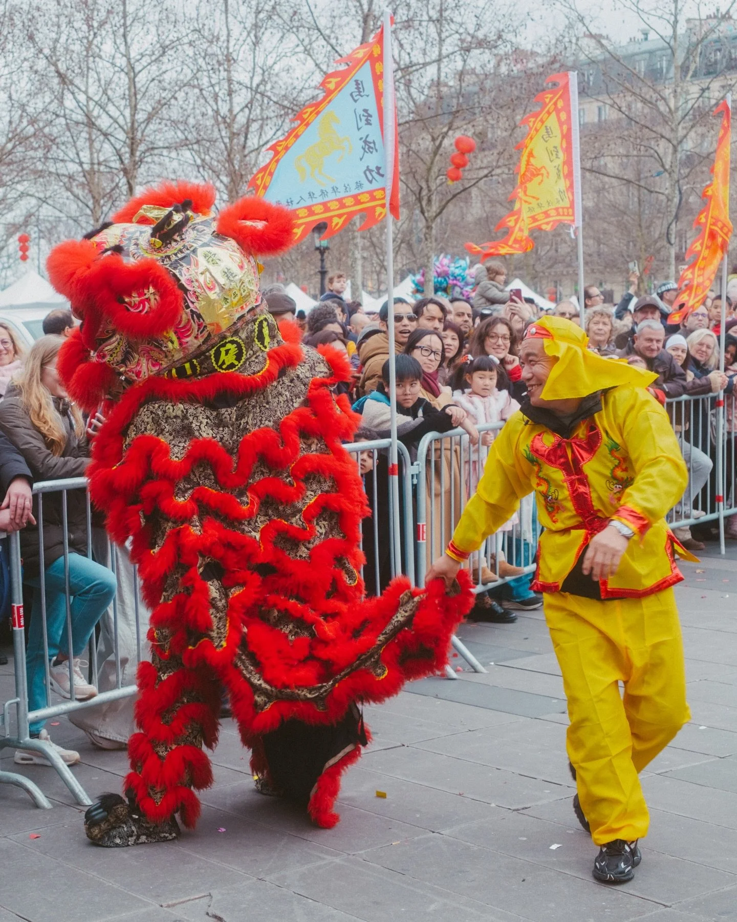 I visited a Chinese New Year market in Paris today, and I absolutely loved it.

For a moment, Paris seemed to switch into &ldquo;Chinese New Year mode,&rdquo; and I suddenly felt like I was back in China.

📍 Paris, France, February 2026
📸 Fujifilm 