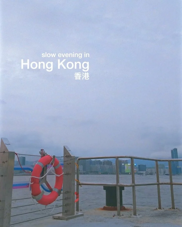 No plan, grey sky, two hours at Wan Chai Promenade. Still one of my favourite ways to spend an evening in Hong Kong.

📍 Wan Chai Harbourfront, Hong Kong, June 2026
📸 DJI Osmo Pocket 4

#hongkong #wanchai #victoriaharbour #streetphotography #dji