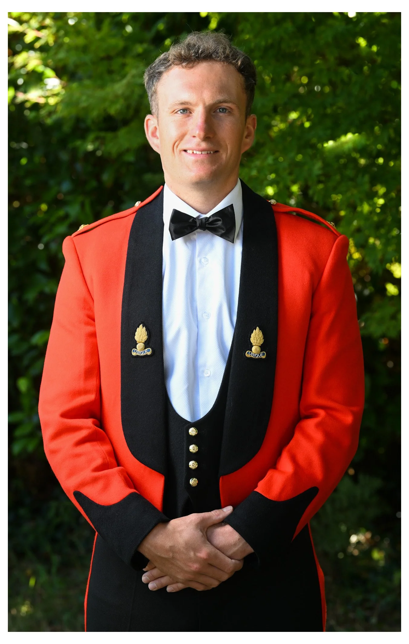 Recently graduated military officer - private commission.