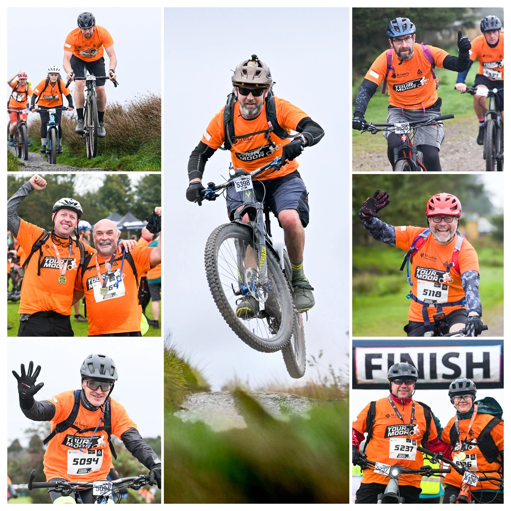 St Luke's Hospice Plymouth annual Tour De Moor 2026 event across Dartmoor National Park, Devon.