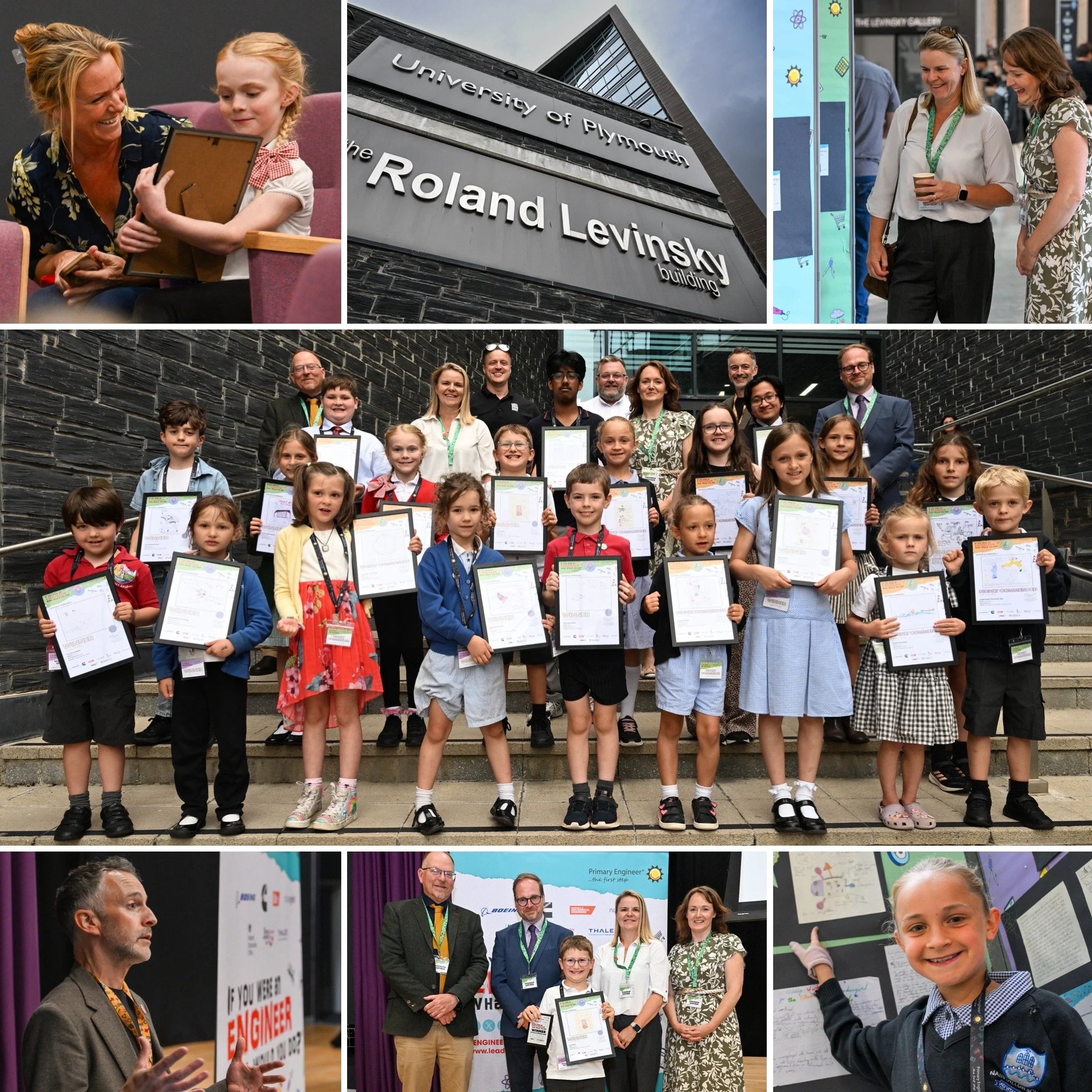 Primary Engineer Awards for Devon & Cornwall held at Plymouth University.