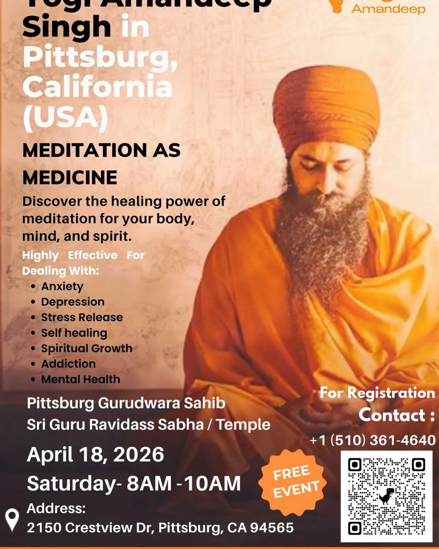 Yogi Amandeep in California
.
.
.
.
#yogi #yoga  #yogiamandeep #sadhna #transformation #mantra #healing #breath #pavanguru
#kundalini #health #dharma #meditation #advaita #atma #self #pranayama
