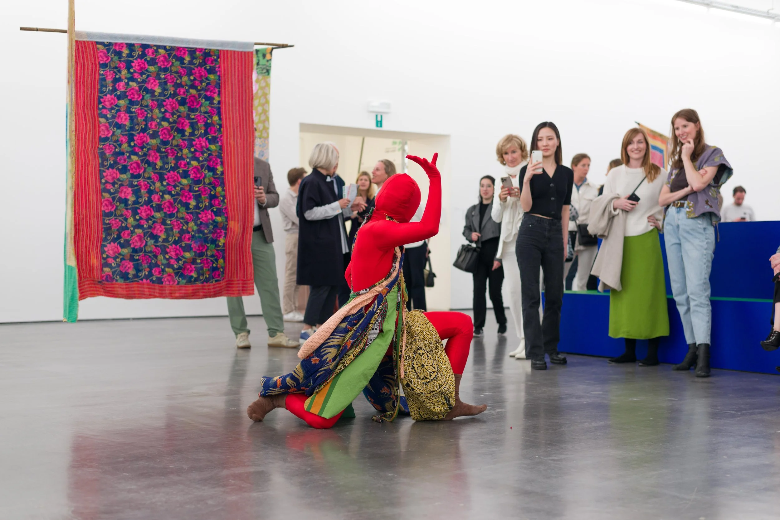 Exhibition Opening view, Night in the Garden of Love, Inspired by & featuring Yusef Lateef, WIELS, Brussels, 2023. Photography © We Document Art.