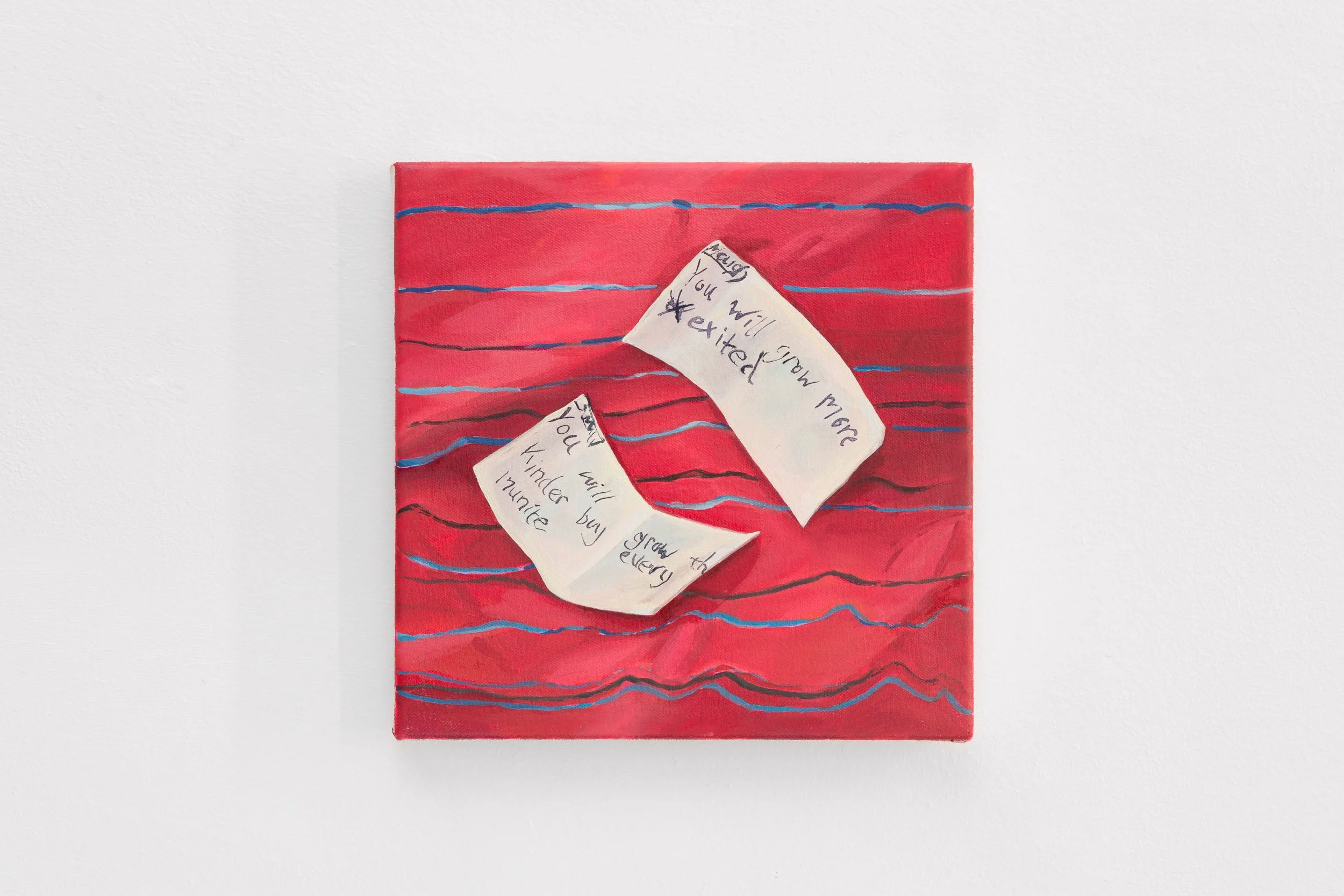 You Will Grow, oil on canvas, 20 x 20 cm