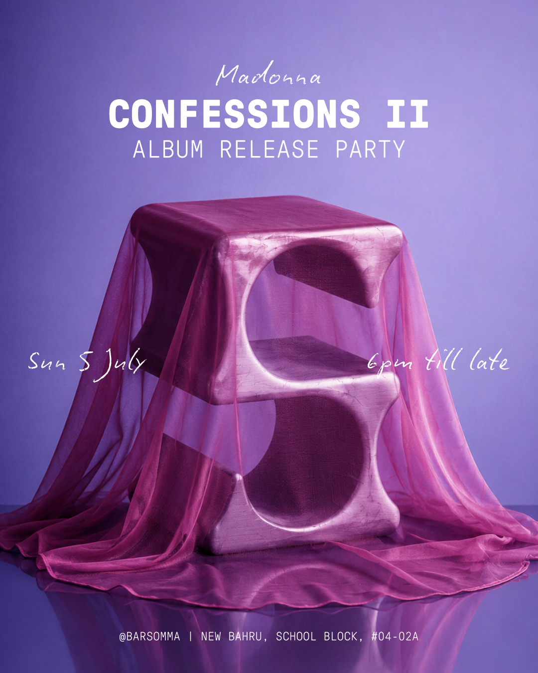 MADONNA’S CONFESSIONS II PARTY AT BAR SOMMA