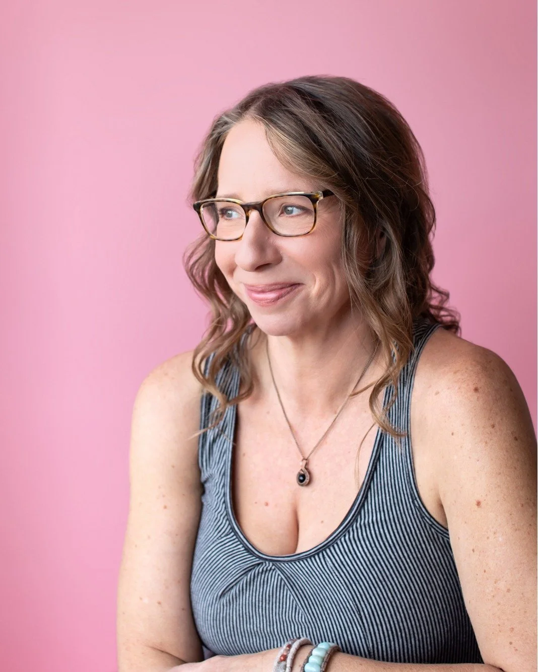 ✨ Meet Kristen ✨
At 49, Kristen is a radiant blend of science and spirit, strength and softness, healing and harmony. Her 40 Over 40 portrait session was a celebration of her journey through loss, awakening, and deep inner healing.
She once said she