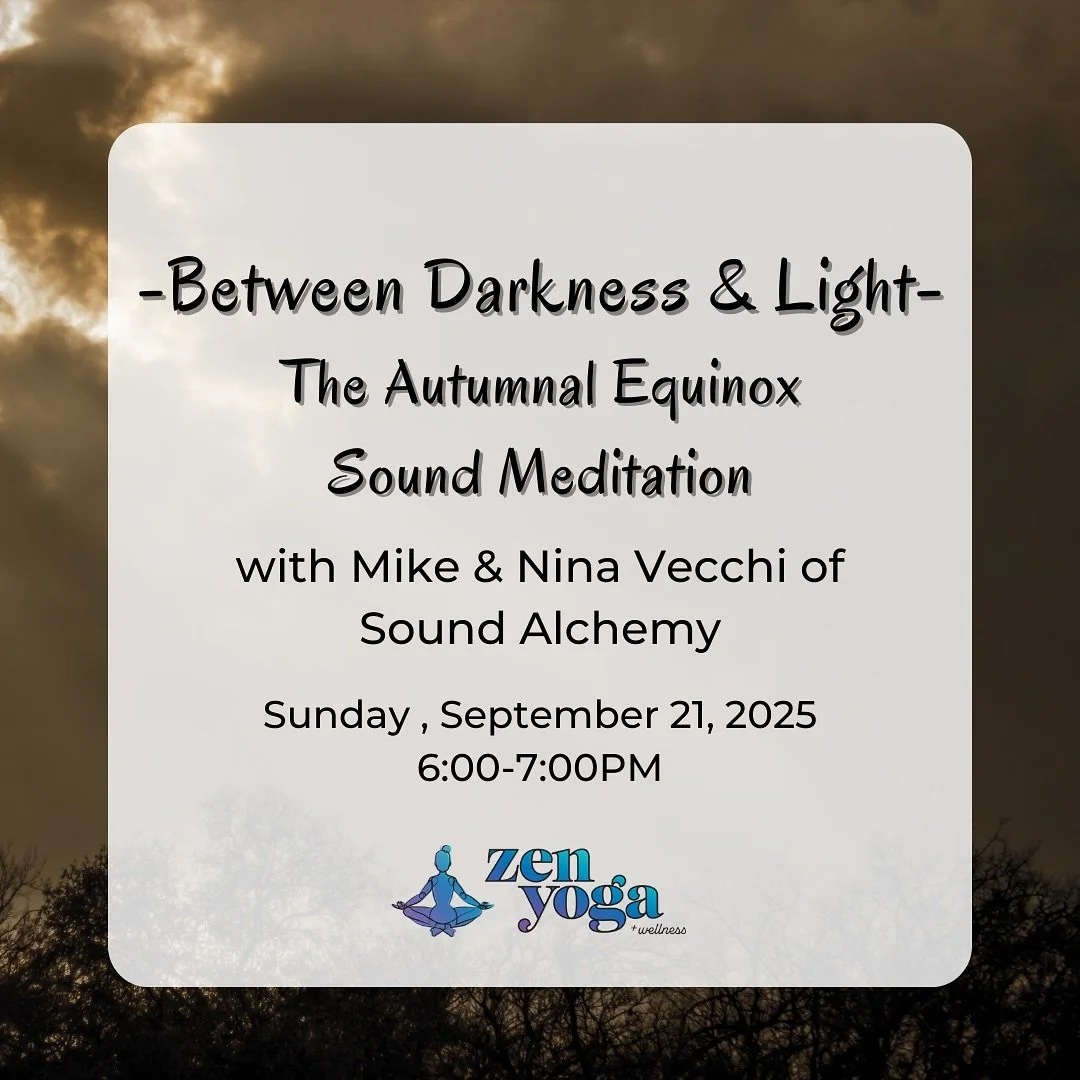 The Equinox marks the transition from Summer to Autumn in the Northern Hemisphere. We honor this turning point as a time of harvest, reflection, and preparation for the winter months ahead. Join us in a practice to find balance as the great wheel tur