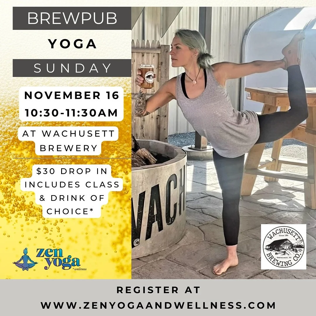 🧘&zwj;♀️ Stretch it out with an all-levels yoga class right in the brewyard
🍻 Sip on your favorite craft beer after class with your crew (drink ticket included!)

Grab your mat, your crew, and maybe your favorite flannel, because this is Sunday Fun
