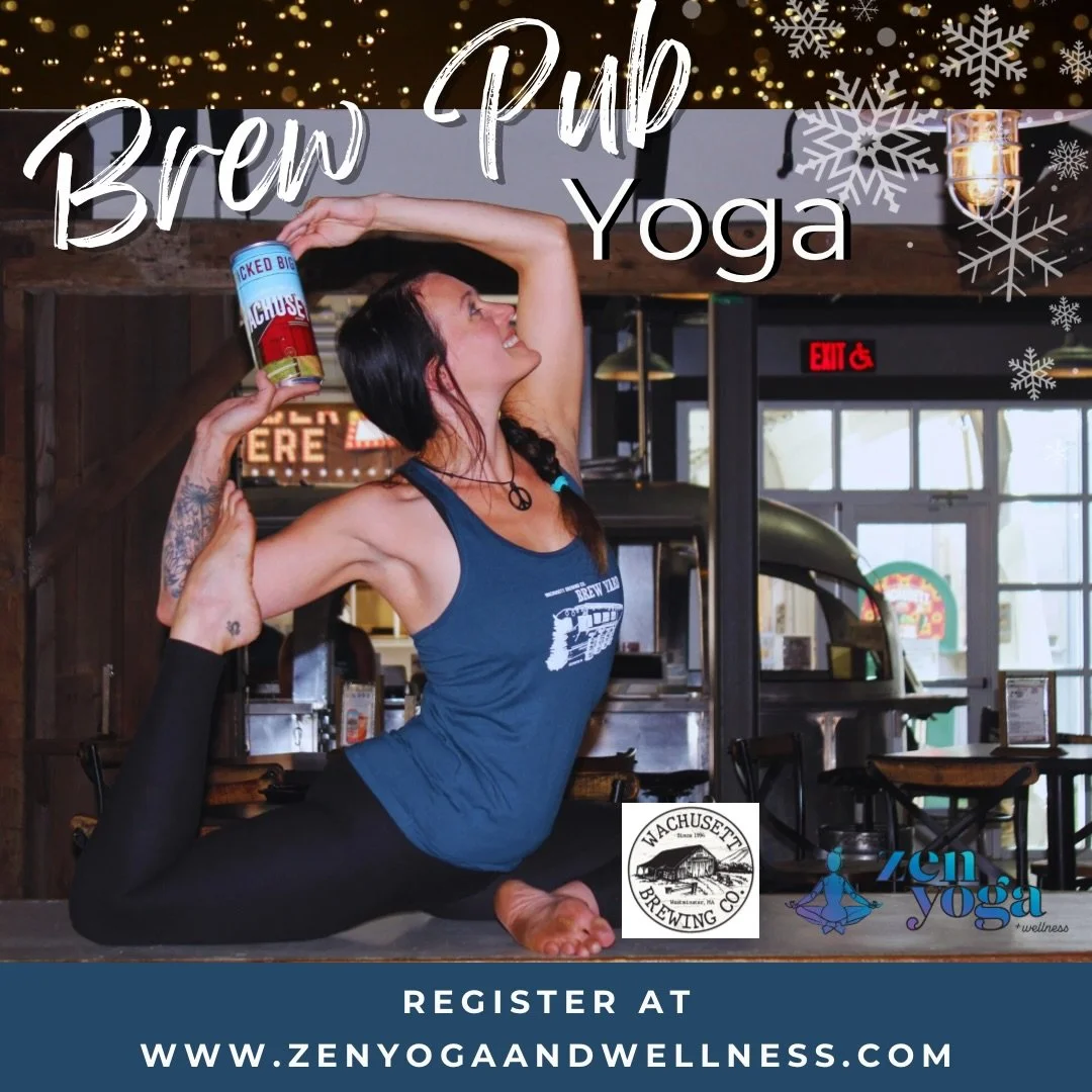 Join us for an all-levels yoga class right in the brewyard
🍻 Sip on your favorite craft beer after class with your crew (drink ticket included!) This is a perfect way to catch up with friends before heading into Christmas week 🎄

Grab your mat, you