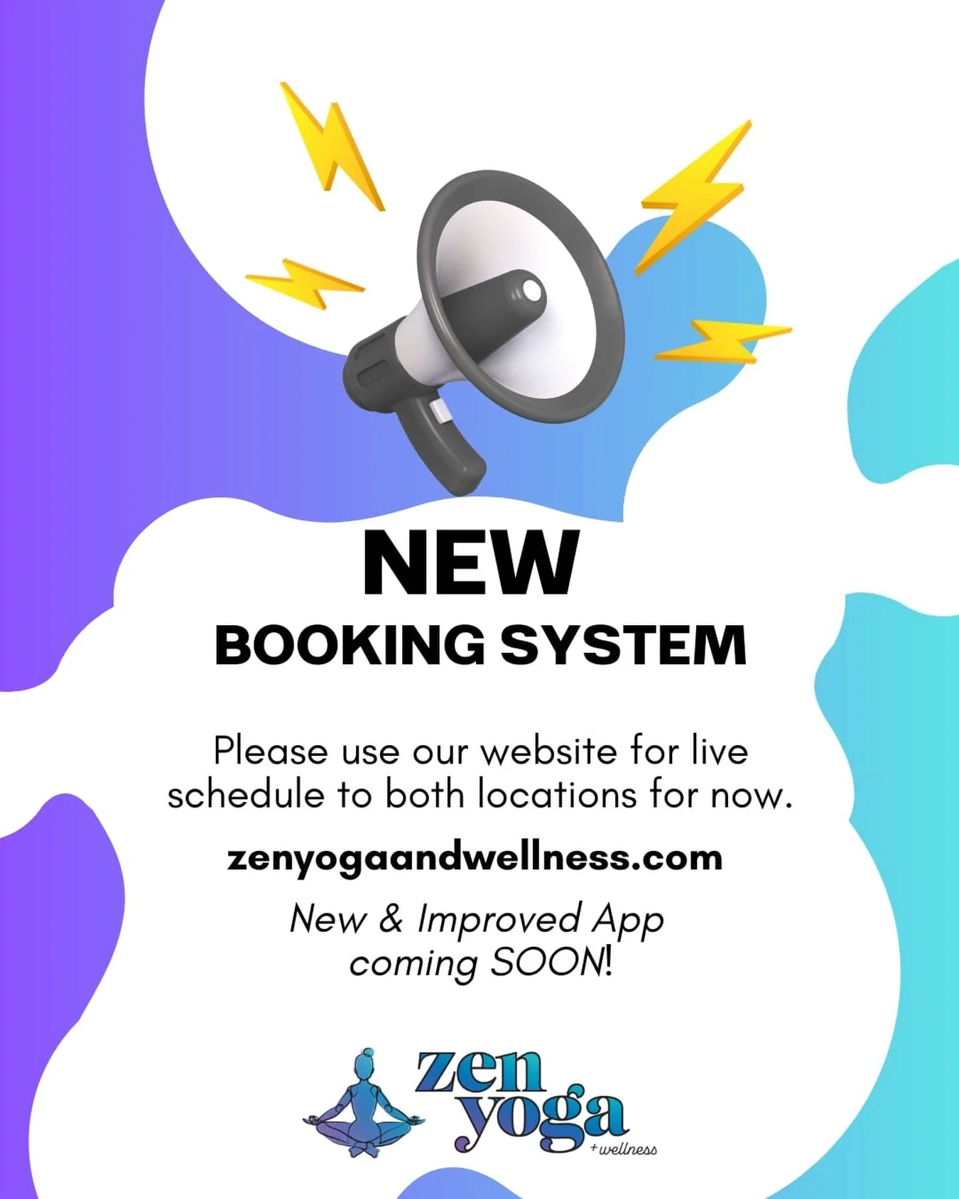 ✨ Booking Update ✨
We&rsquo;ve moved to a new booking system. A password reset email was sent to you this morning, so please check your inbox to log in.

For now, use our website to view the live schedule and book classes.

Our new and improved app i