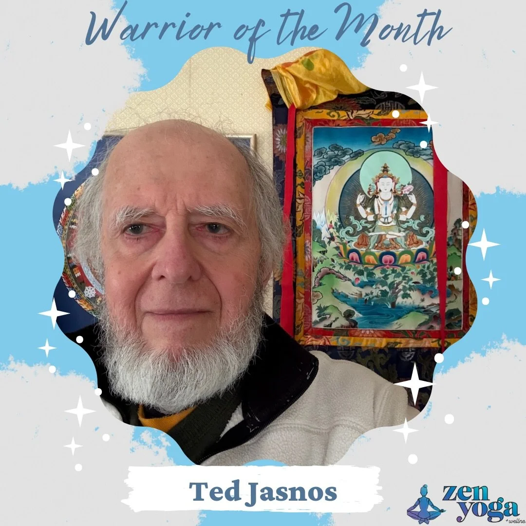 ✨April Warrior of the Month: Ted✨
We&rsquo;re continuing to celebrate Ted all month long - nominated by several of our instructors for the quiet, steady presence he brings into the room.
Ted embodies what the practice is all about: consistency, curio