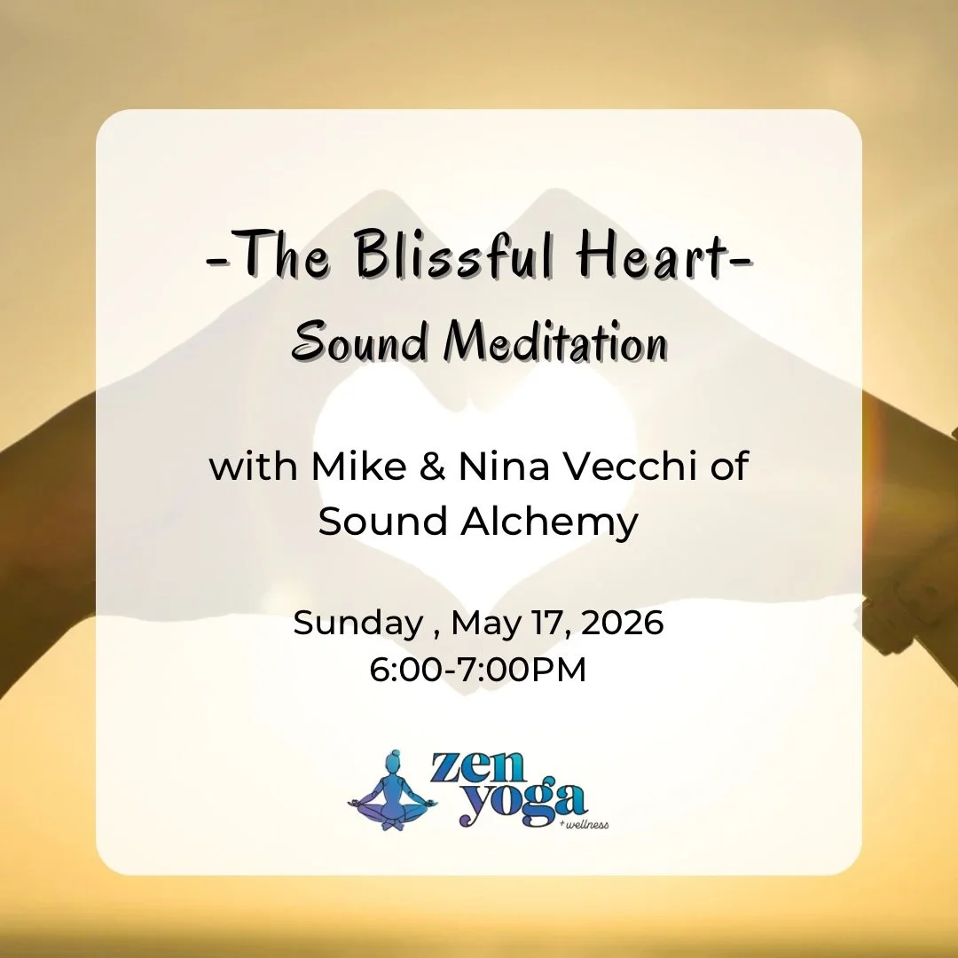 Sink into stillness and soften into your heart space&hellip;

This month&rsquo;s Sound Meditation is centered around Blissful Heart. This deeply restorative experience is designed to help you release, receive and reconnect through soothing sound wave