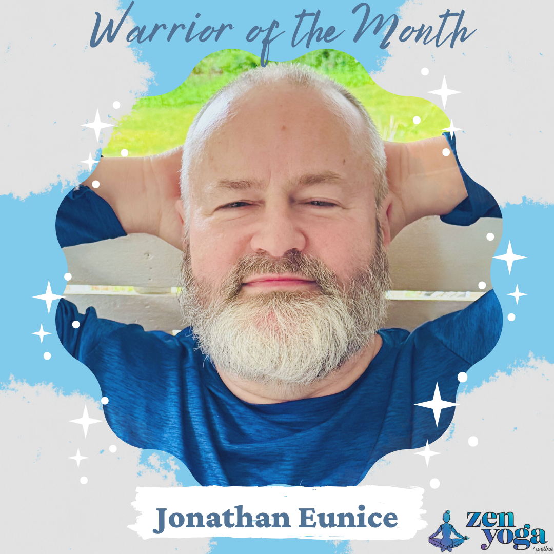 July Warrior of the Month: Jonathan Eunice
