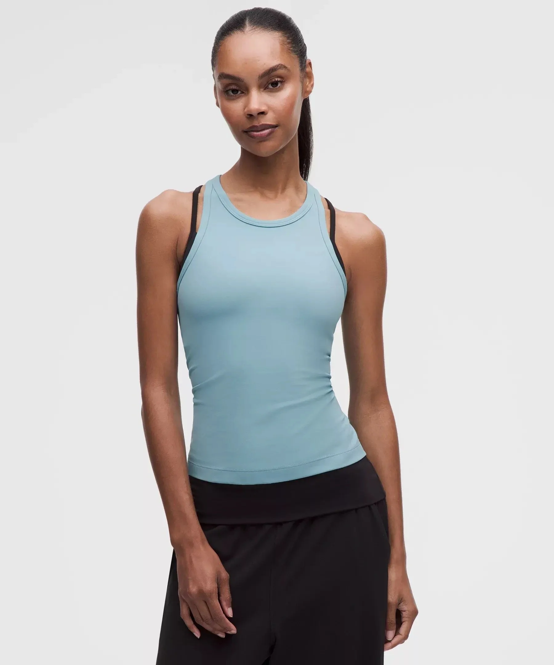 lululemon Align Waist-Length Racerback Tank in Seafoam