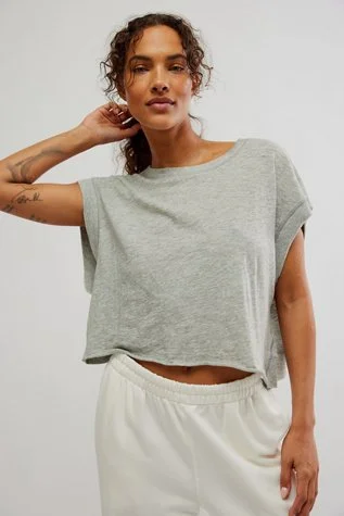 FP MY TIME TEE in Heather Grey