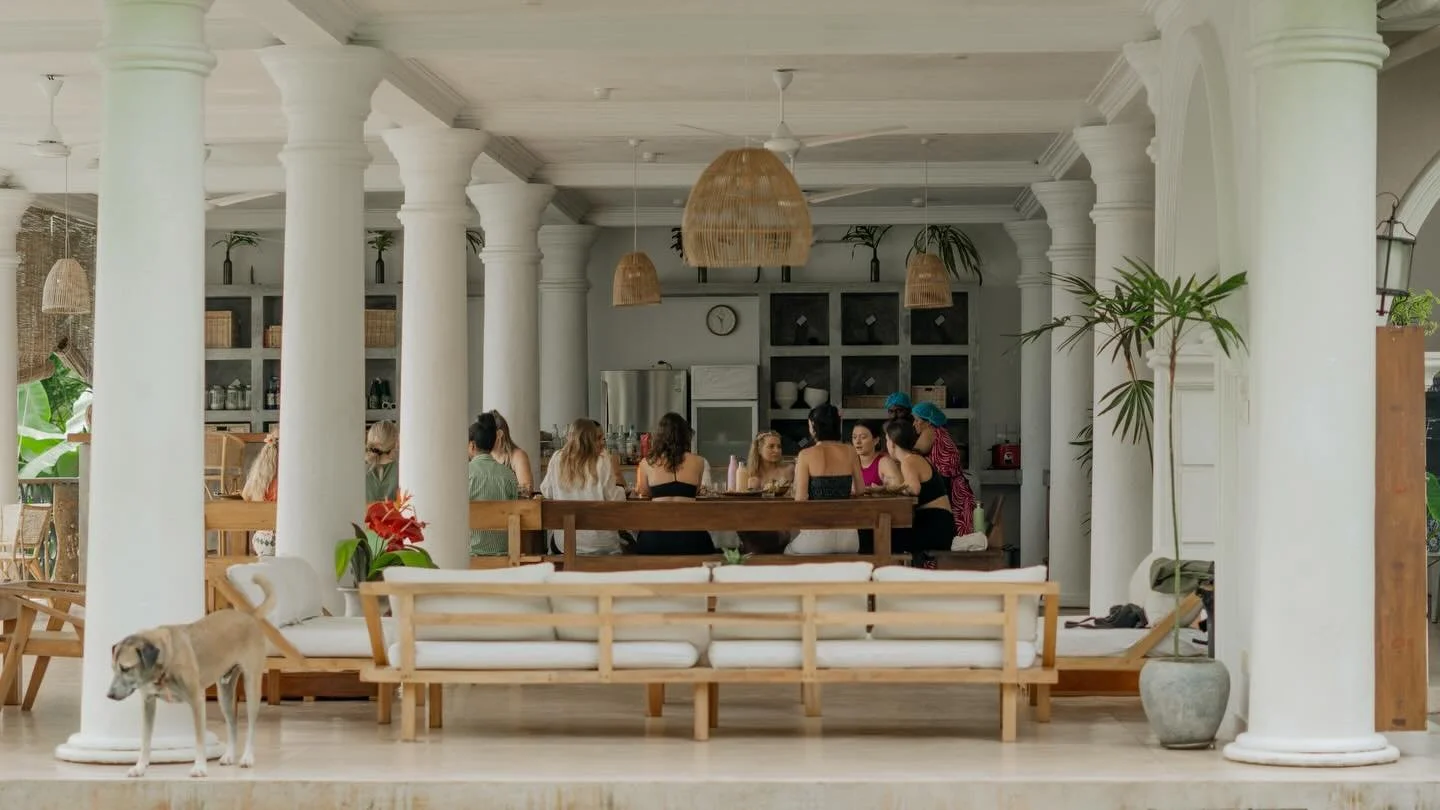 With just a few weeks to go until we return to Sri Lanka, sharing some of the magic from our retreat there earlier this year 🌿

Alongside our daily practices with @varsanahart and @emmatianwilliamson, we&rsquo;re so looking forward to everyone joini