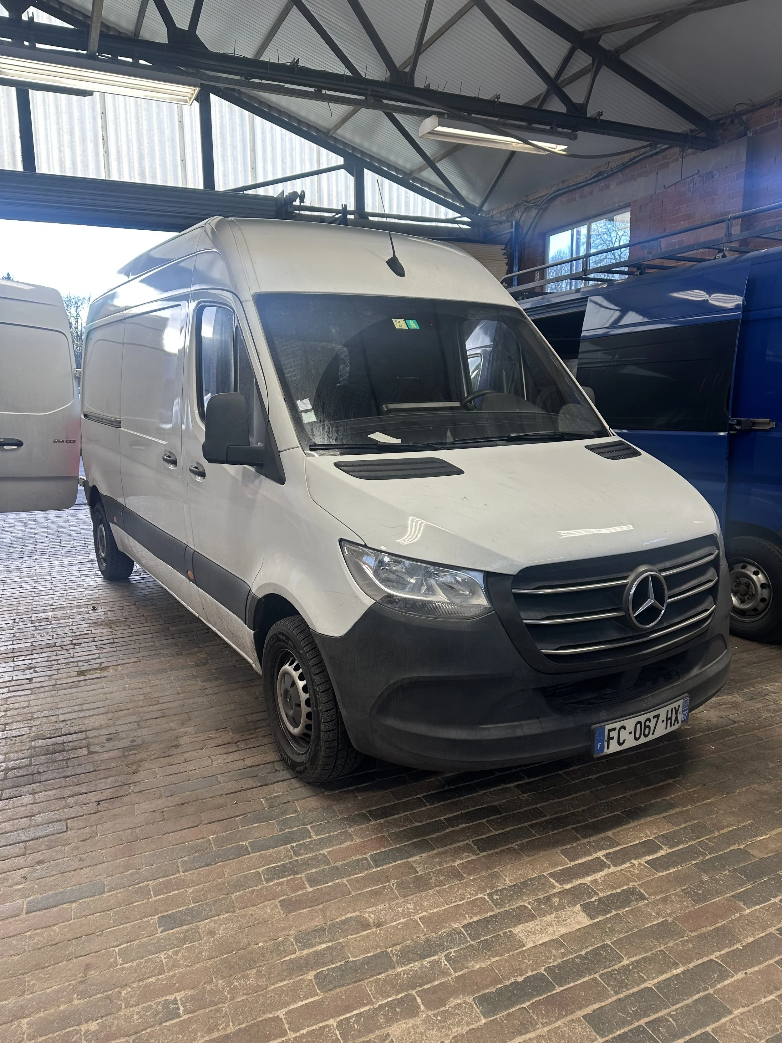 Mercedes Sprinter wood interior van conversion