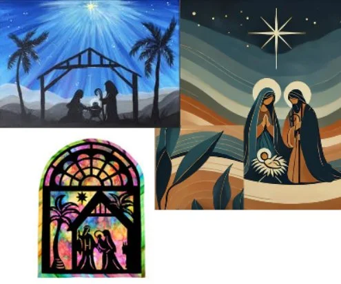 NOV 20: Nativity Fiber Art (11-1pm)