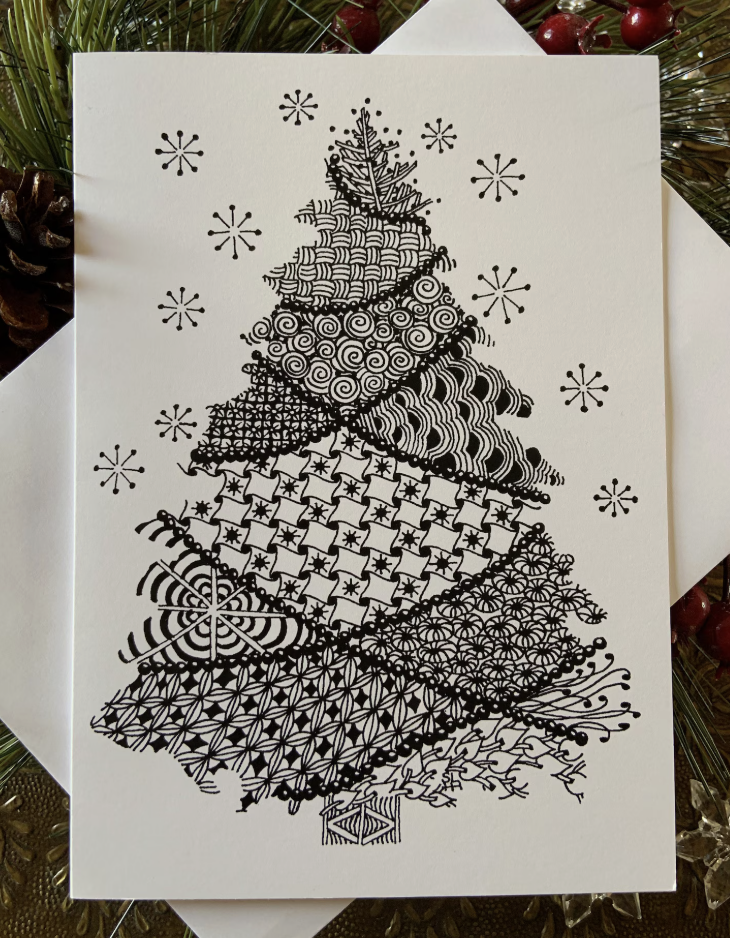 NOV 25 - Christmas Card art